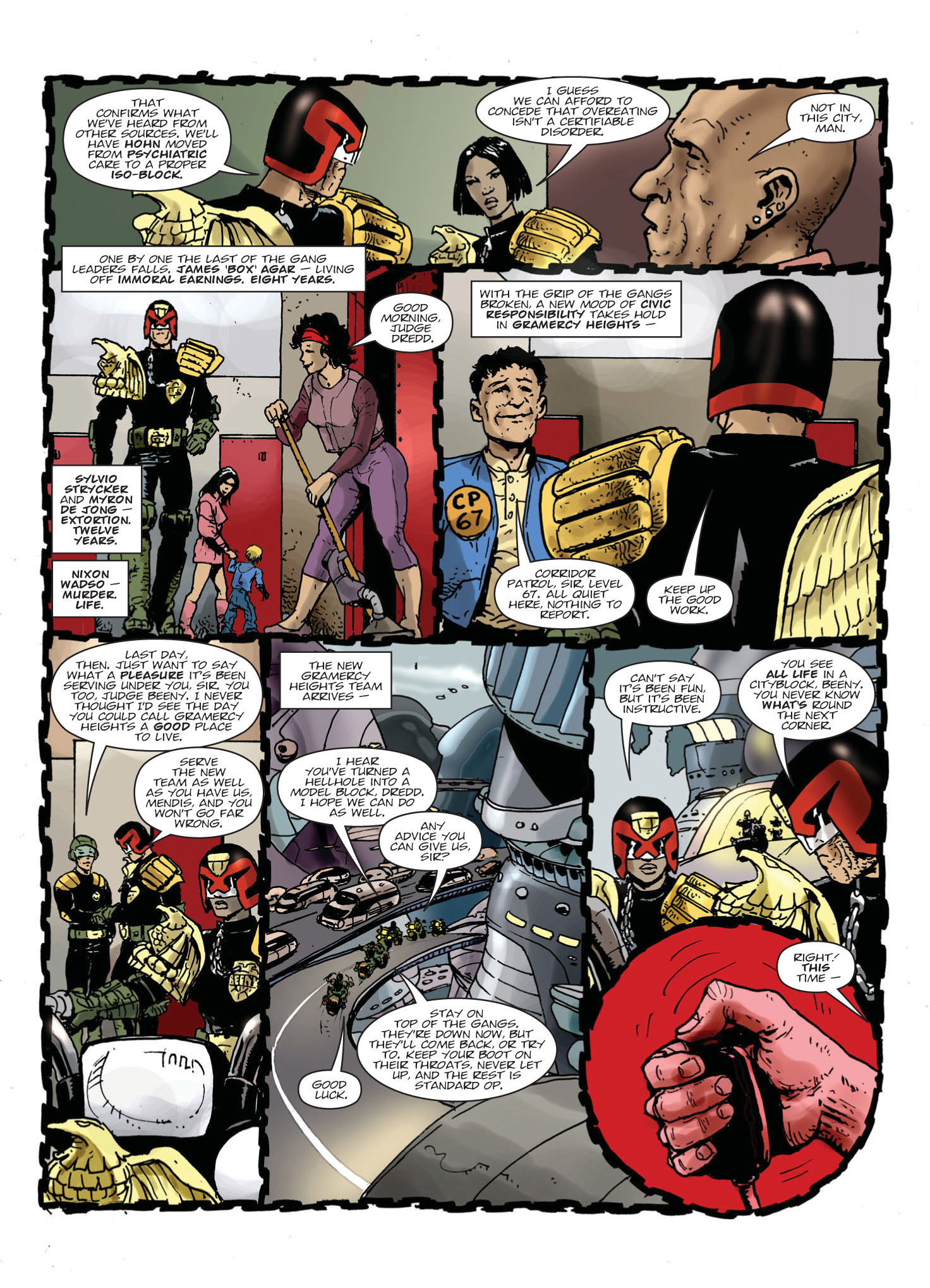 Judge Dredd Megazine (2003-) issue 396 - Page 126