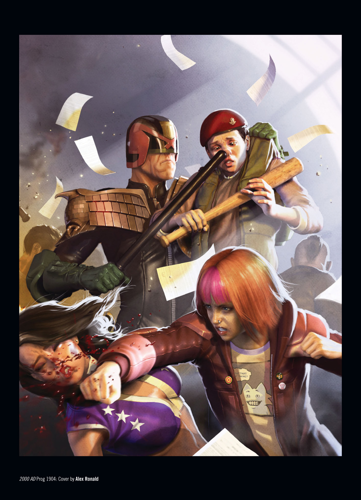 Judge Dredd Megazine (2003-) issue 396 - Page 129