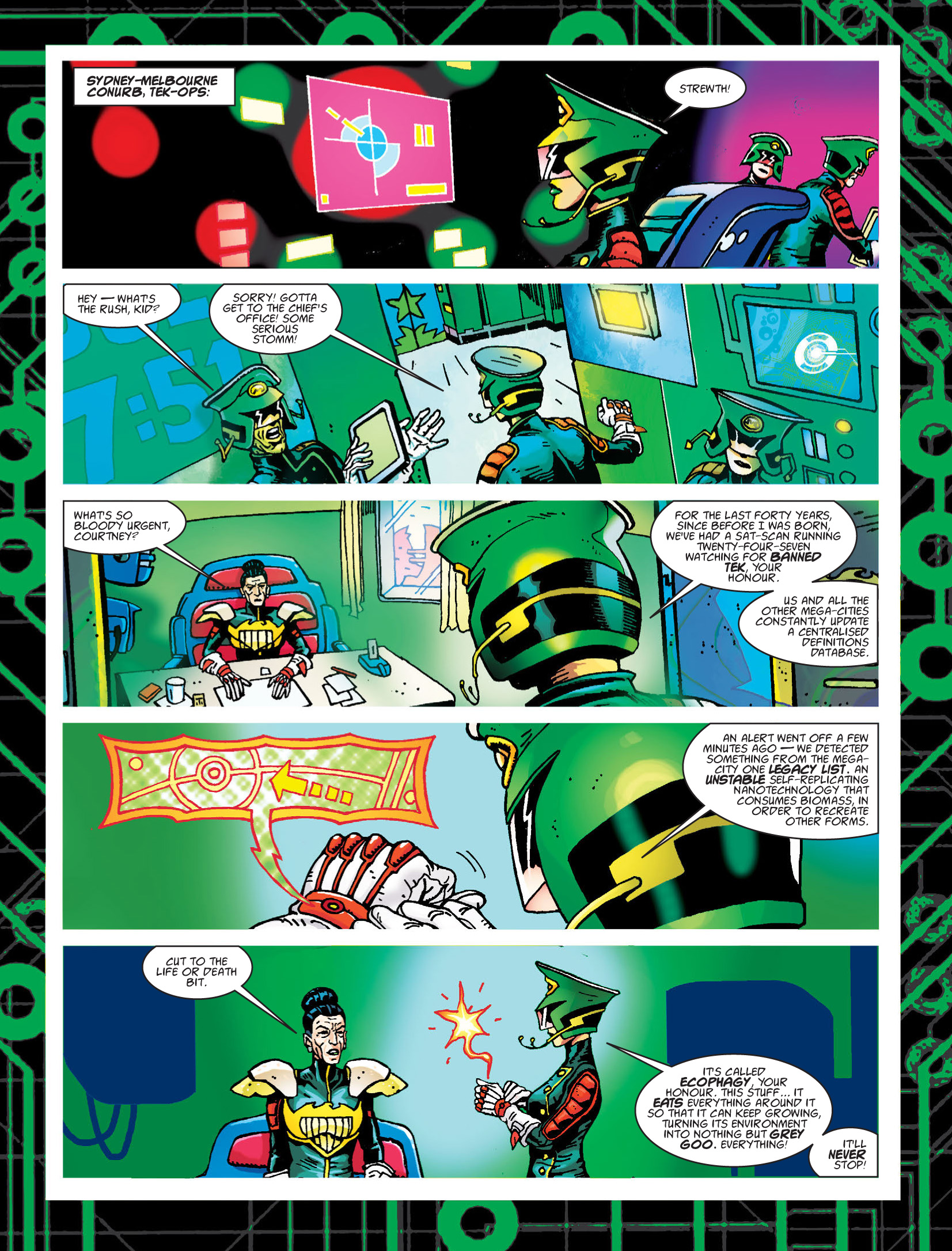 Judge Dredd Megazine (2003-) issue 396 - Page 34