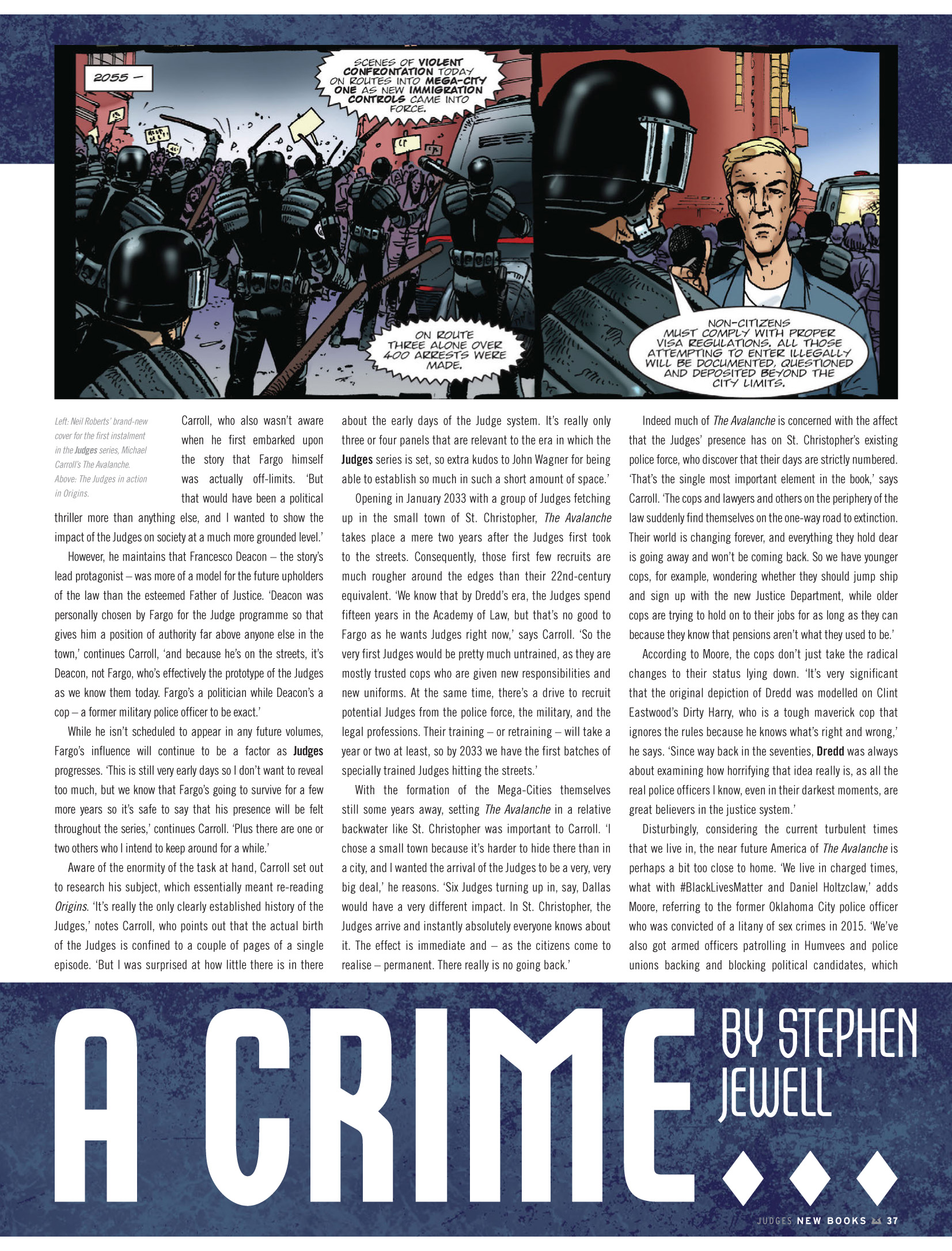 Judge Dredd Megazine (2003-) issue 396 - Page 37