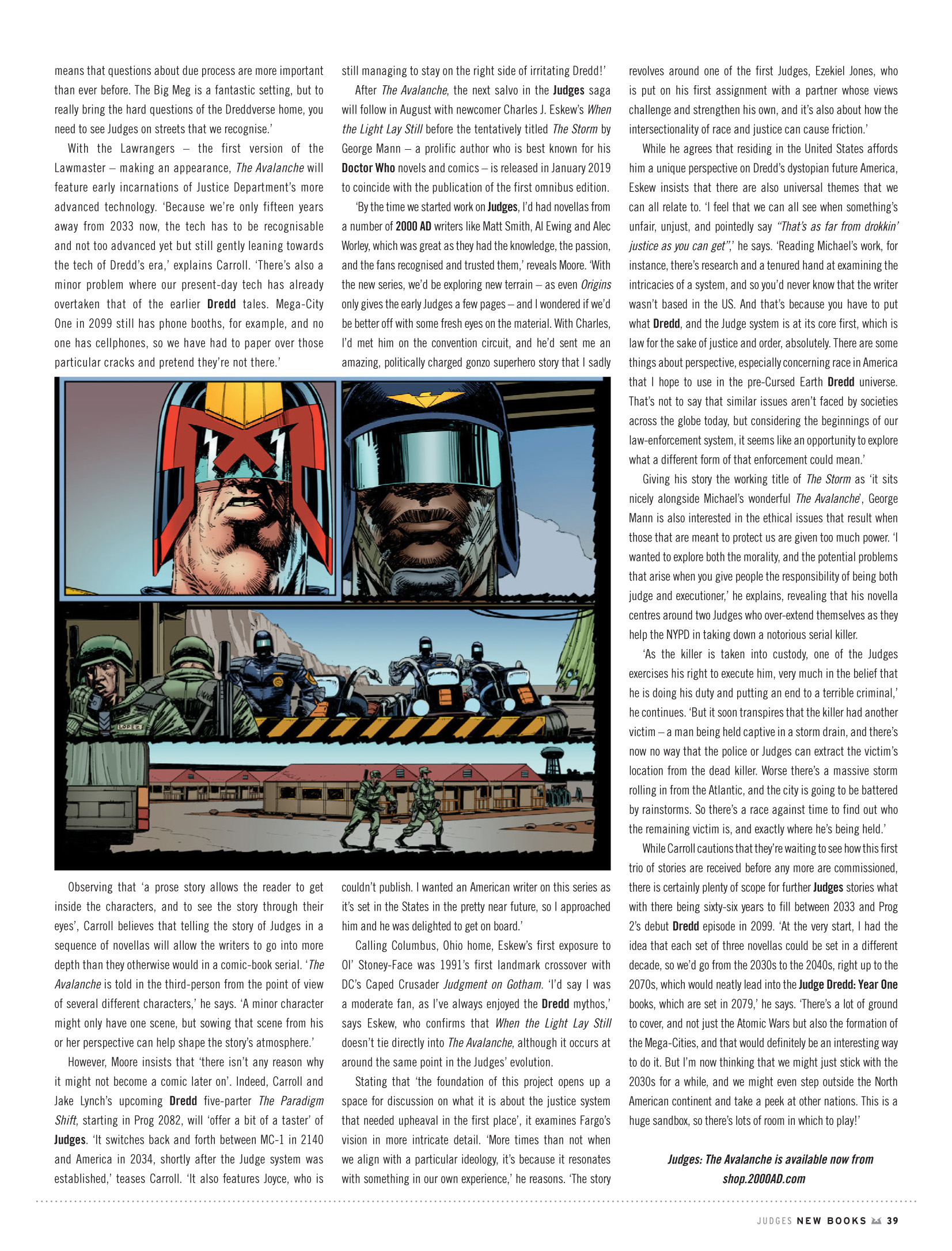 Judge Dredd Megazine (2003-) issue 396 - Page 39