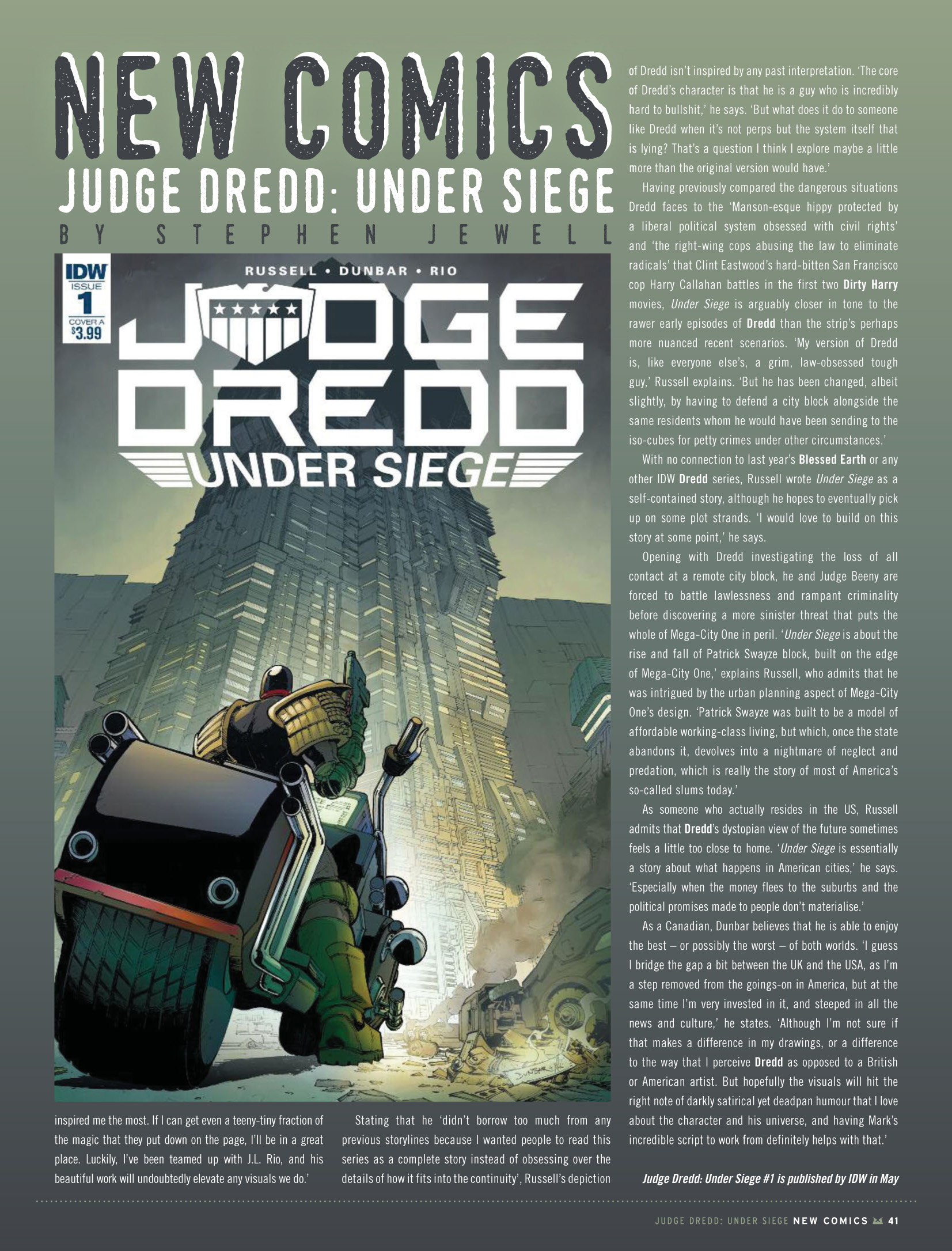 Judge Dredd Megazine (2003-) issue 396 - Page 41