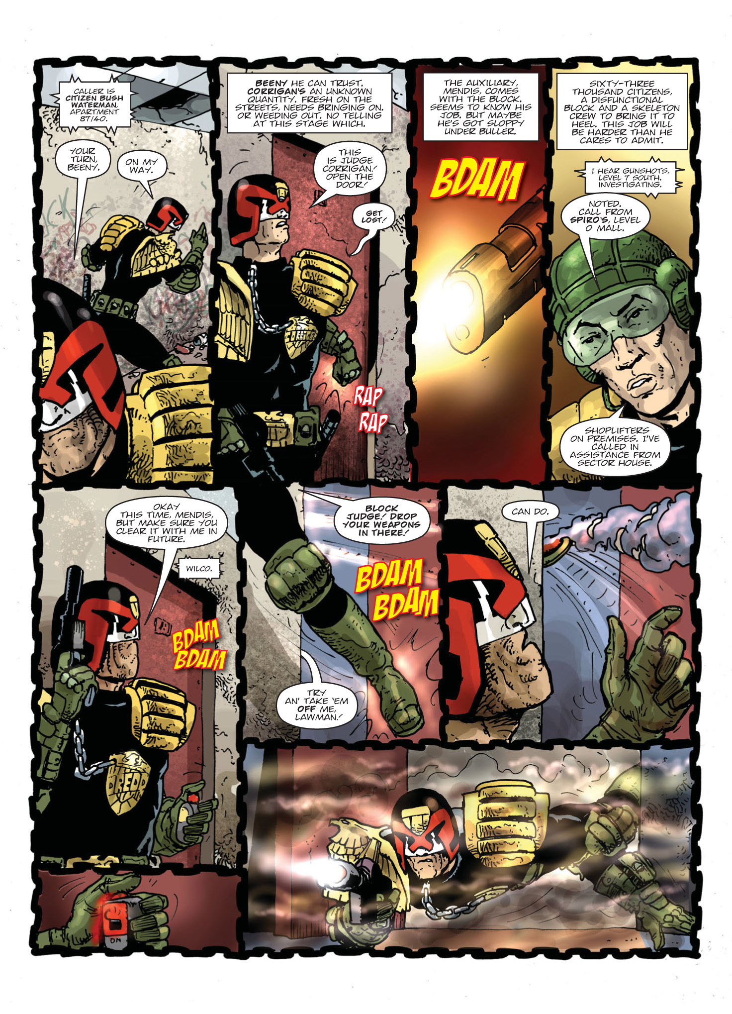 Judge Dredd Megazine (2003-) issue 396 - Page 71