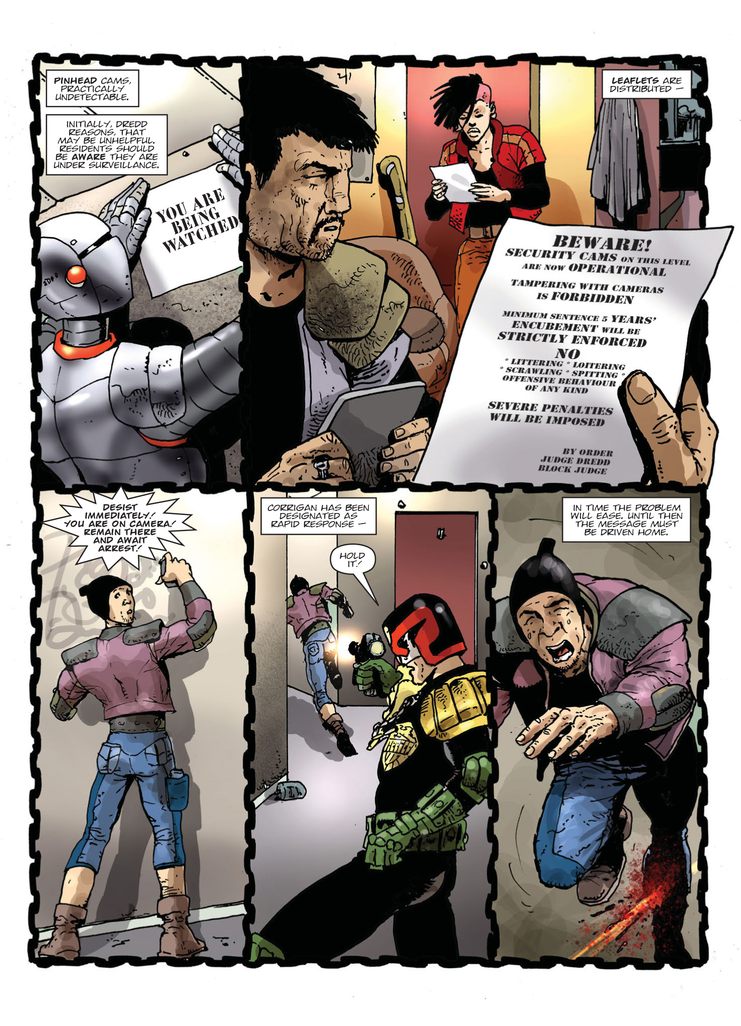 Judge Dredd Megazine (2003-) issue 396 - Page 76