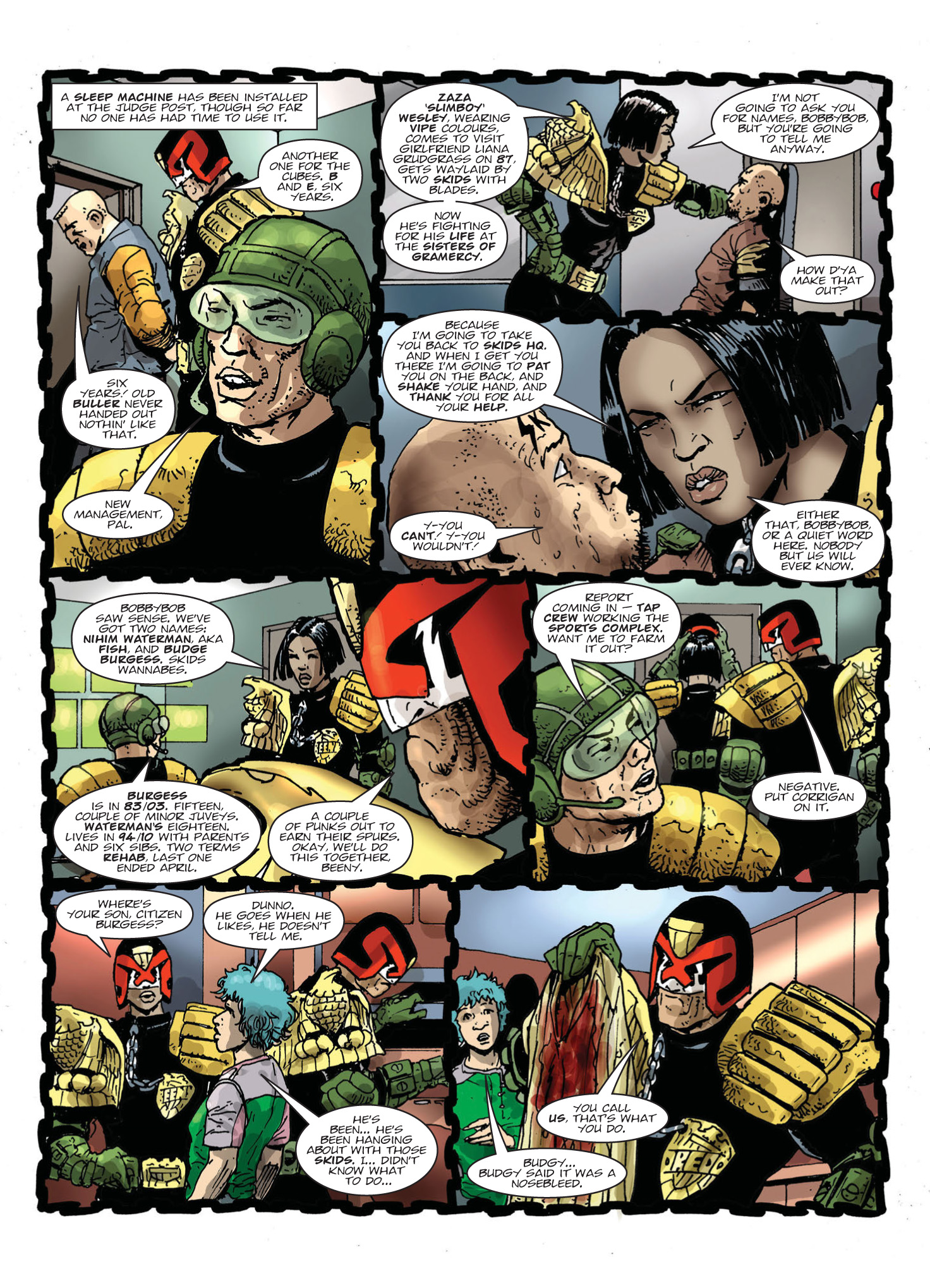 Judge Dredd Megazine (2003-) issue 396 - Page 77