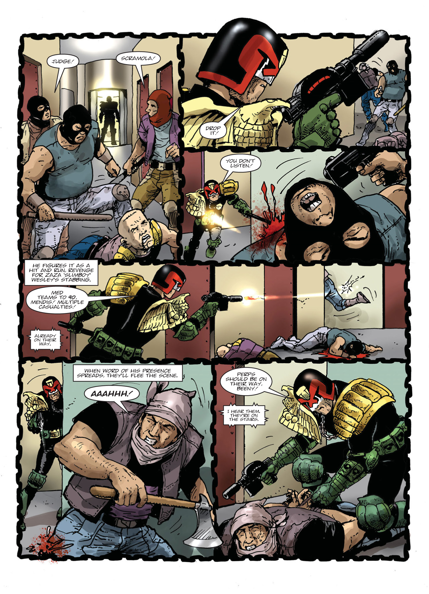 Judge Dredd Megazine (2003-) issue 396 - Page 84