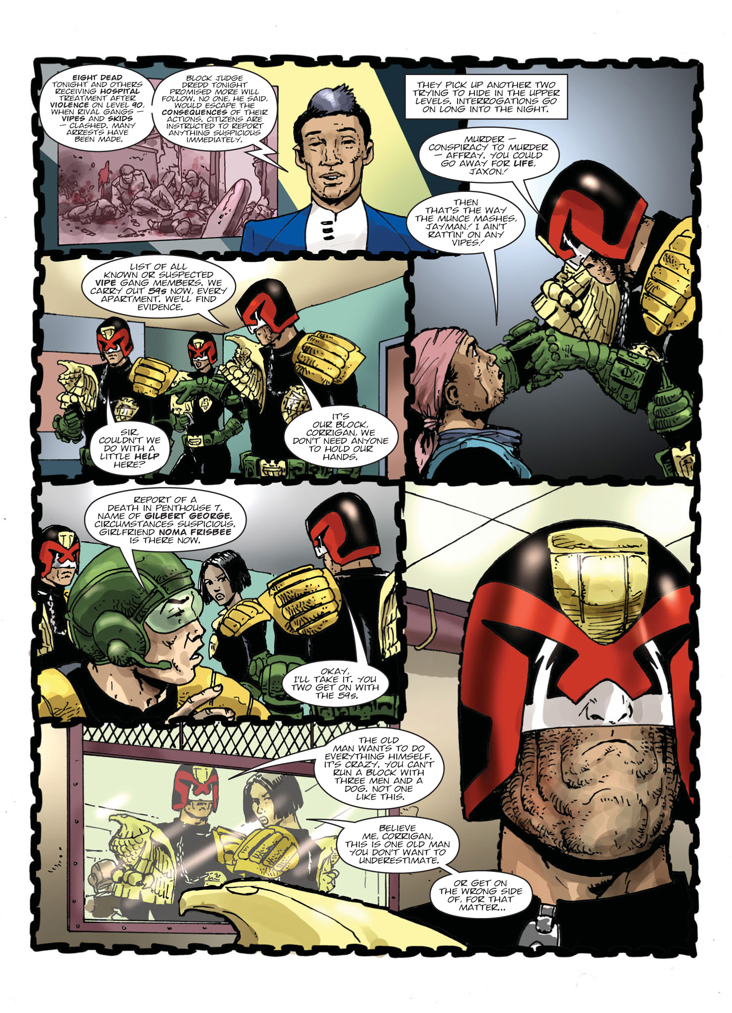 Judge Dredd Megazine (2003-) issue 396 - Page 86