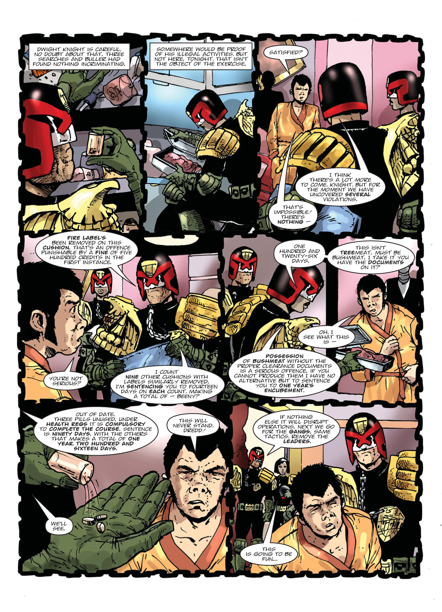 Judge Dredd Megazine (2003-) issue 396 - Page 92