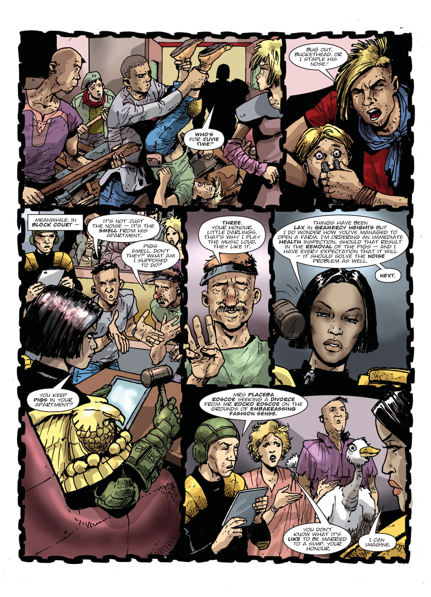 Judge Dredd Megazine (2003-) issue 396 - Page 95