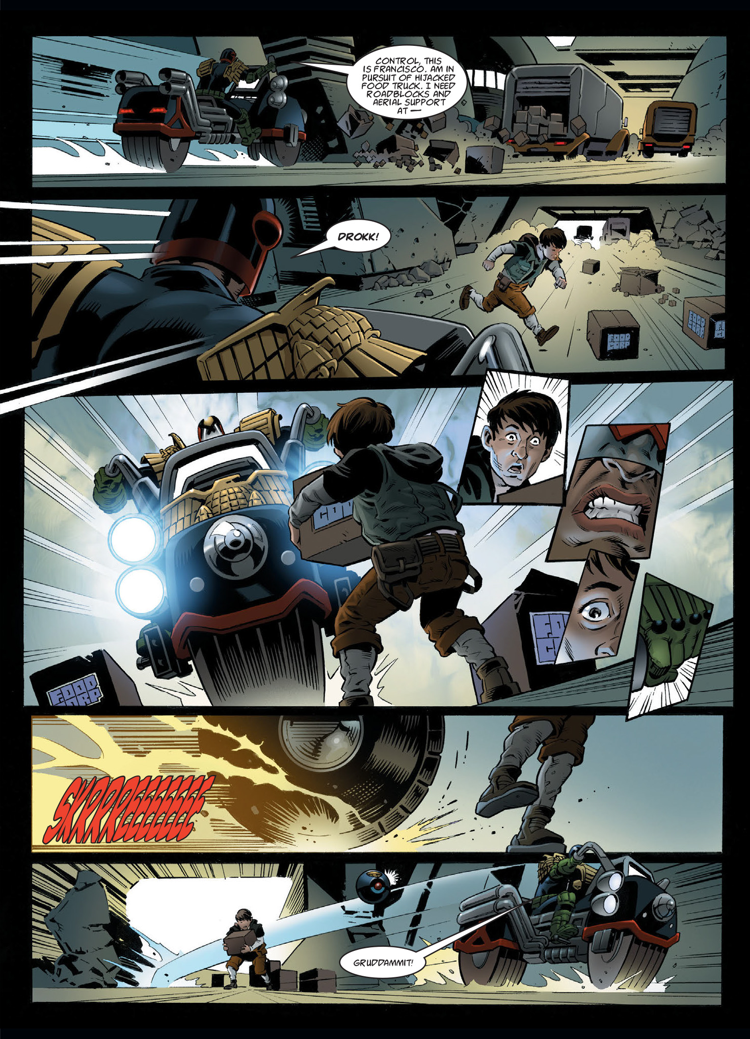 Judge Dredd Megazine (2003-) issue 398 - Page 87