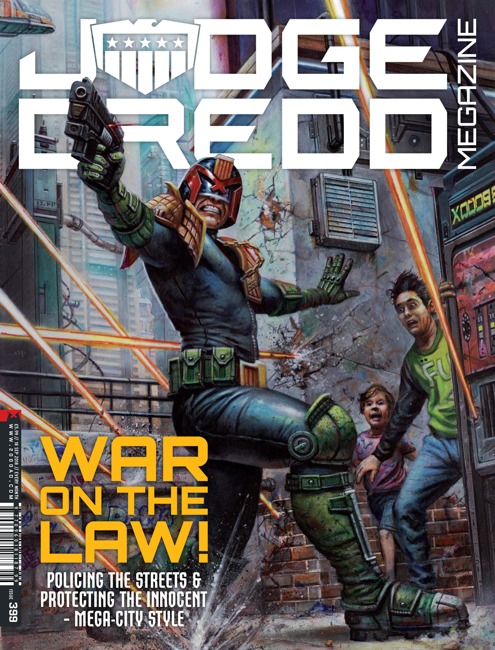Judge Dredd Megazine (2003-): Chapter 399 - Page 1
