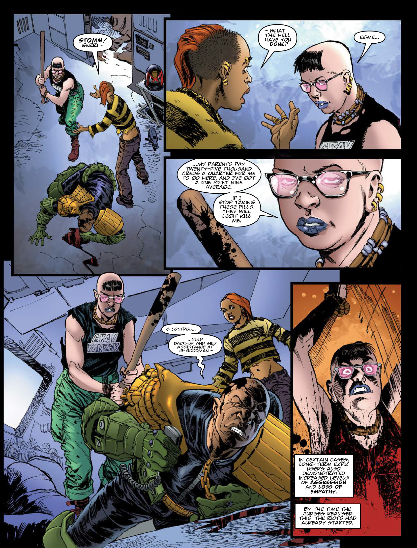 Judge Dredd Megazine (2003-) issue 399 - Page 10