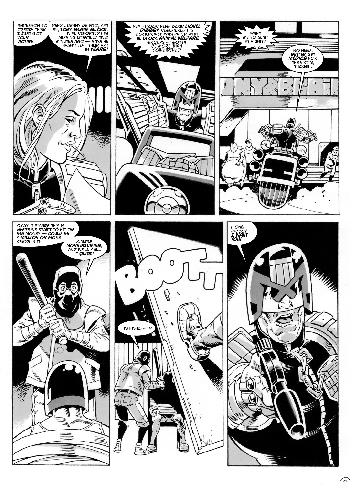 Judge Dredd Megazine (2003-) issue 399 - Page 110