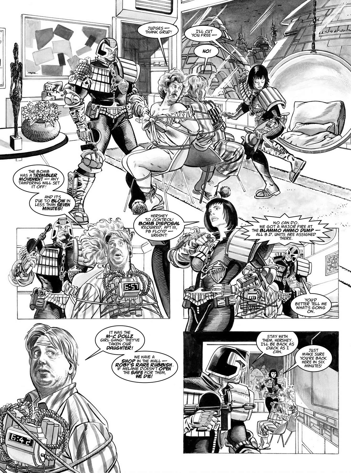 Judge Dredd Megazine (2003-) issue 399 - Page 114