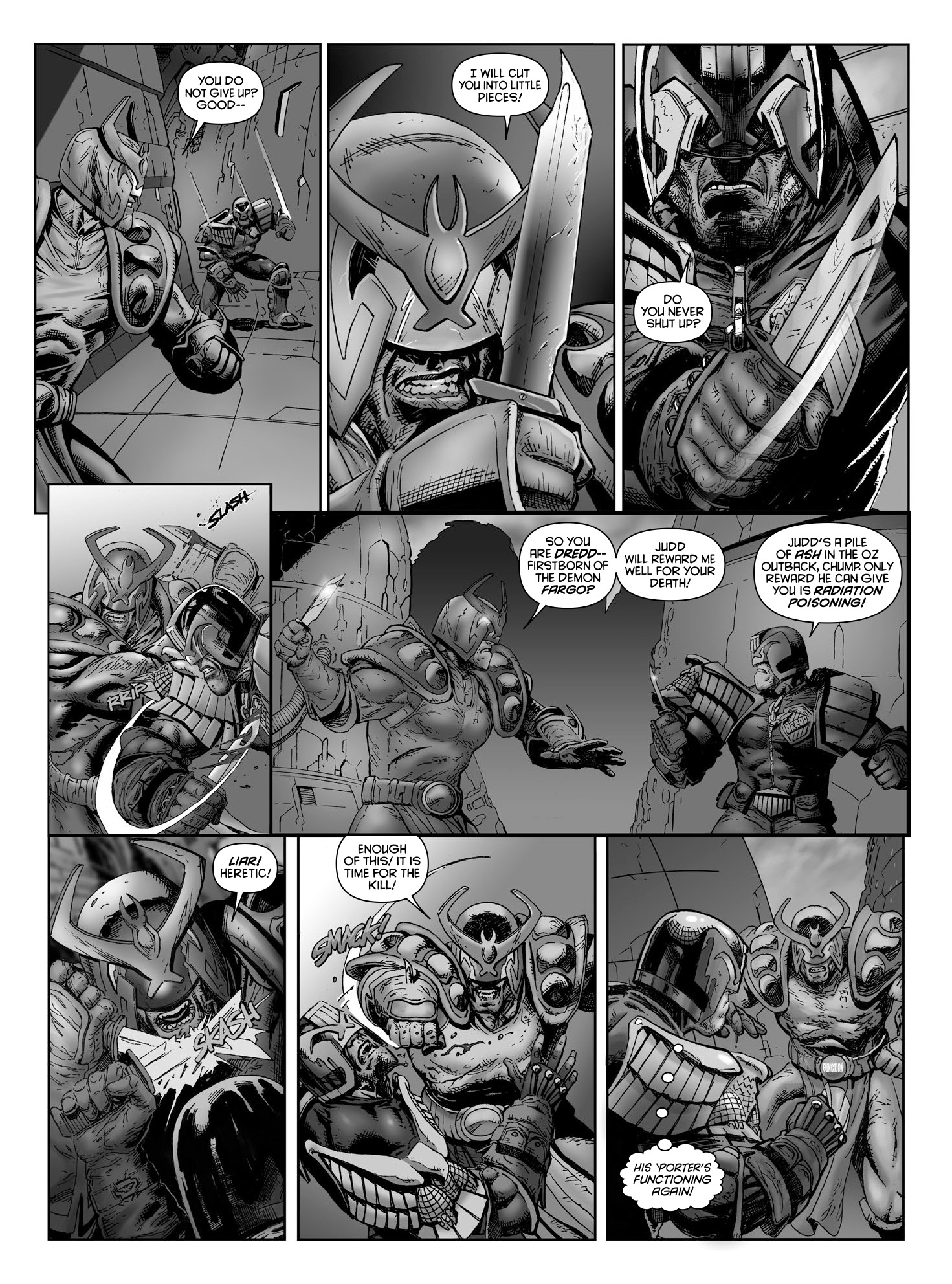 Judge Dredd Megazine (2003-) issue 399 - Page 129