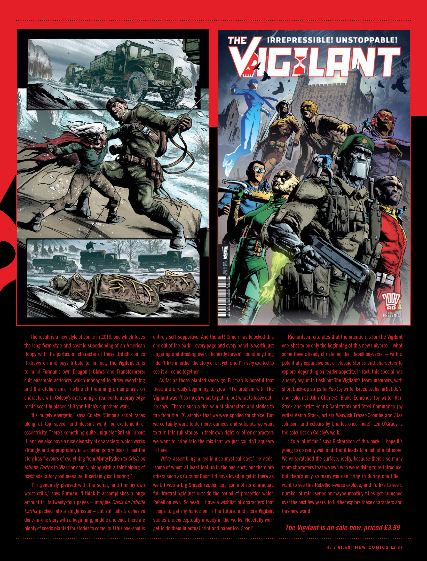 Judge Dredd Megazine (2003-) issue 399 - Page 37