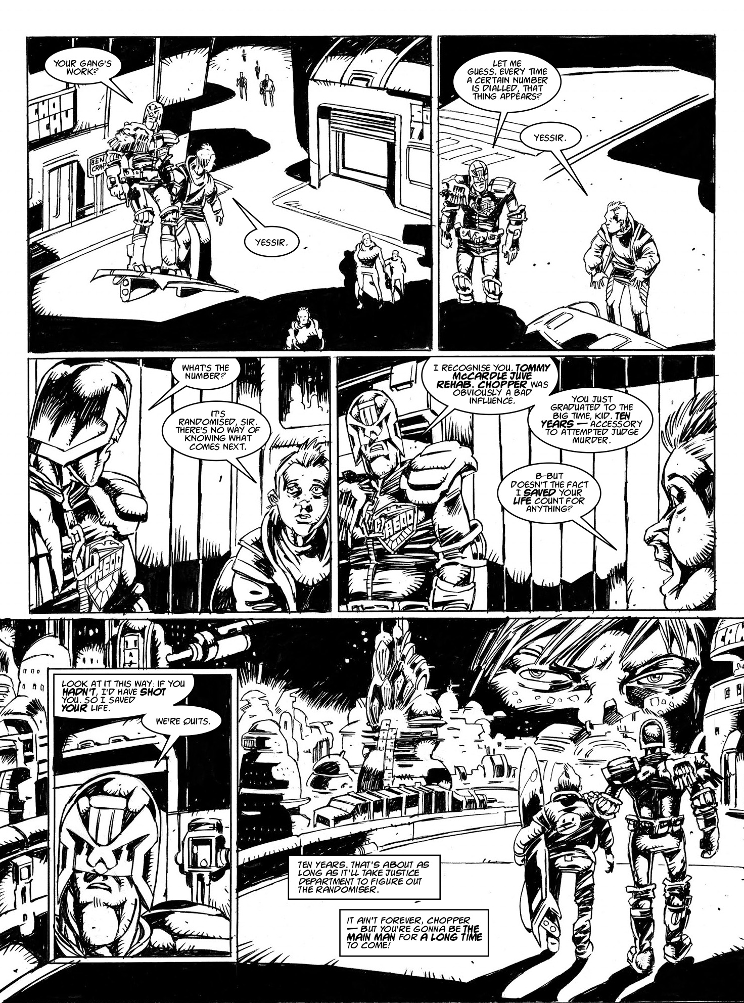 Judge Dredd Megazine (2003-) issue 399 - Page 84