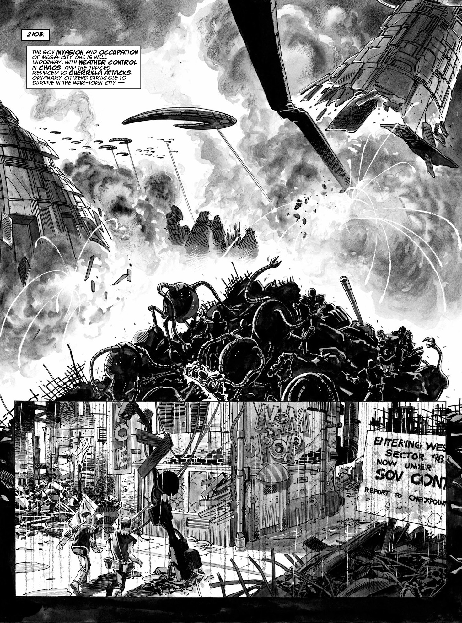 Judge Dredd Megazine (2003-) issue 399 - Page 85