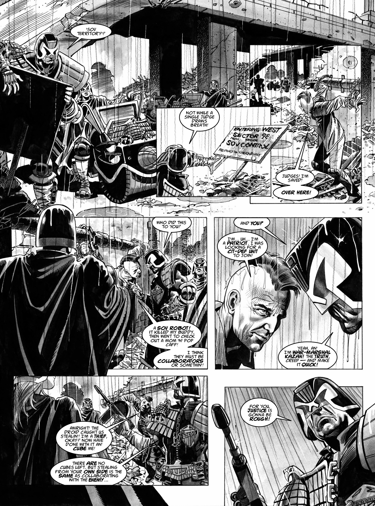 Judge Dredd Megazine (2003-) issue 399 - Page 90