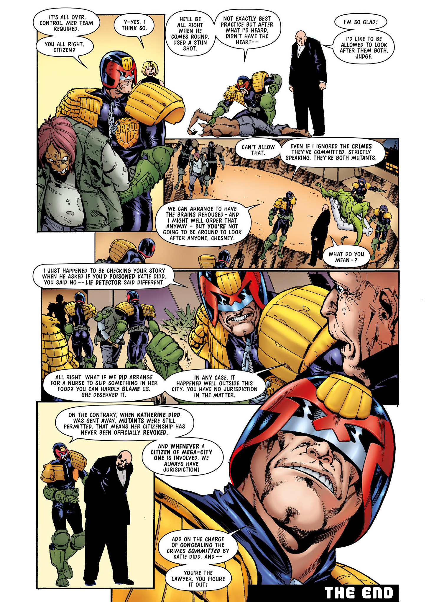 Judge Dredd Megazine (2003-) issue 400 - Page 114