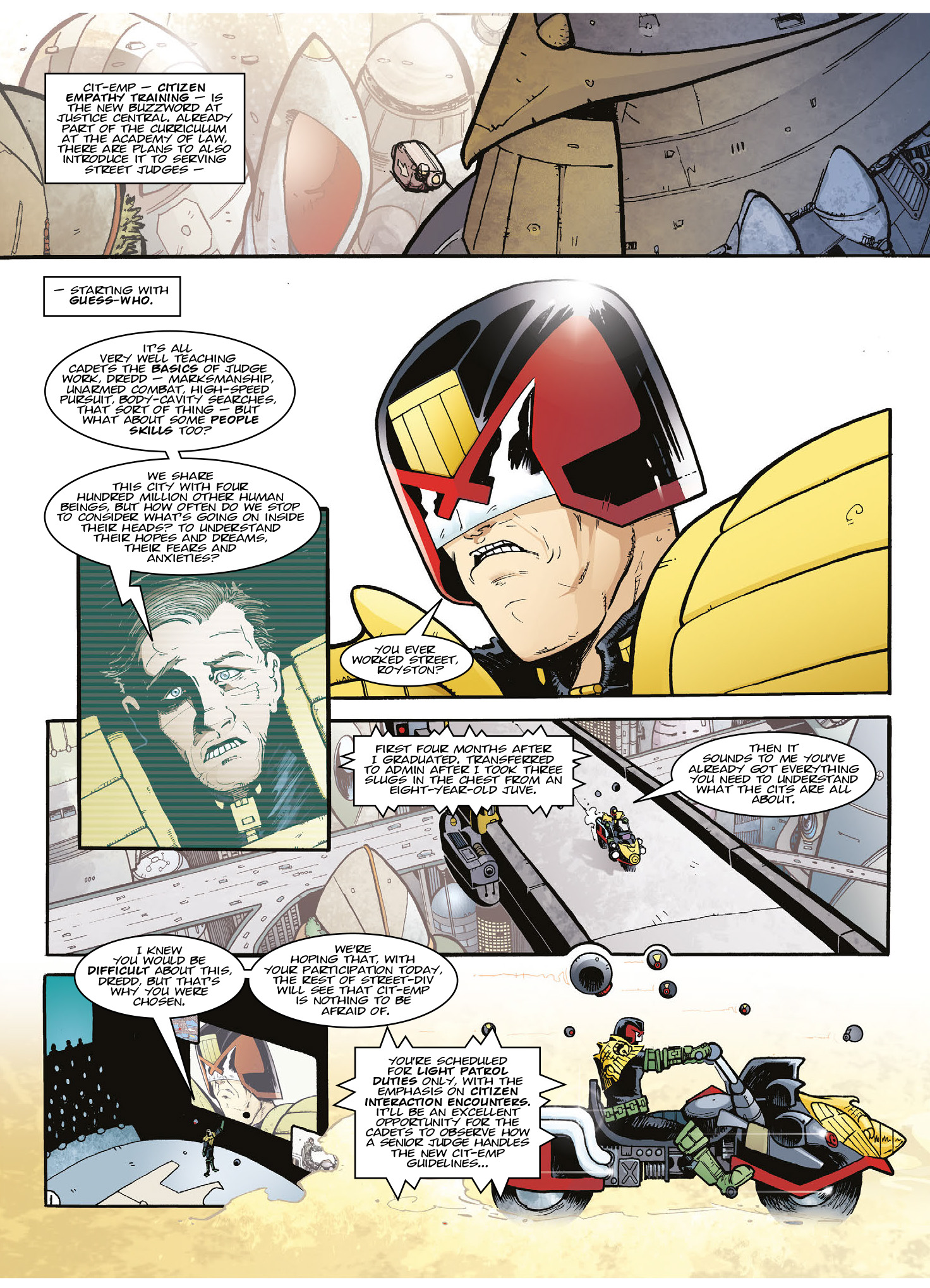 Judge Dredd Megazine (2003-) issue 400 - Page 127