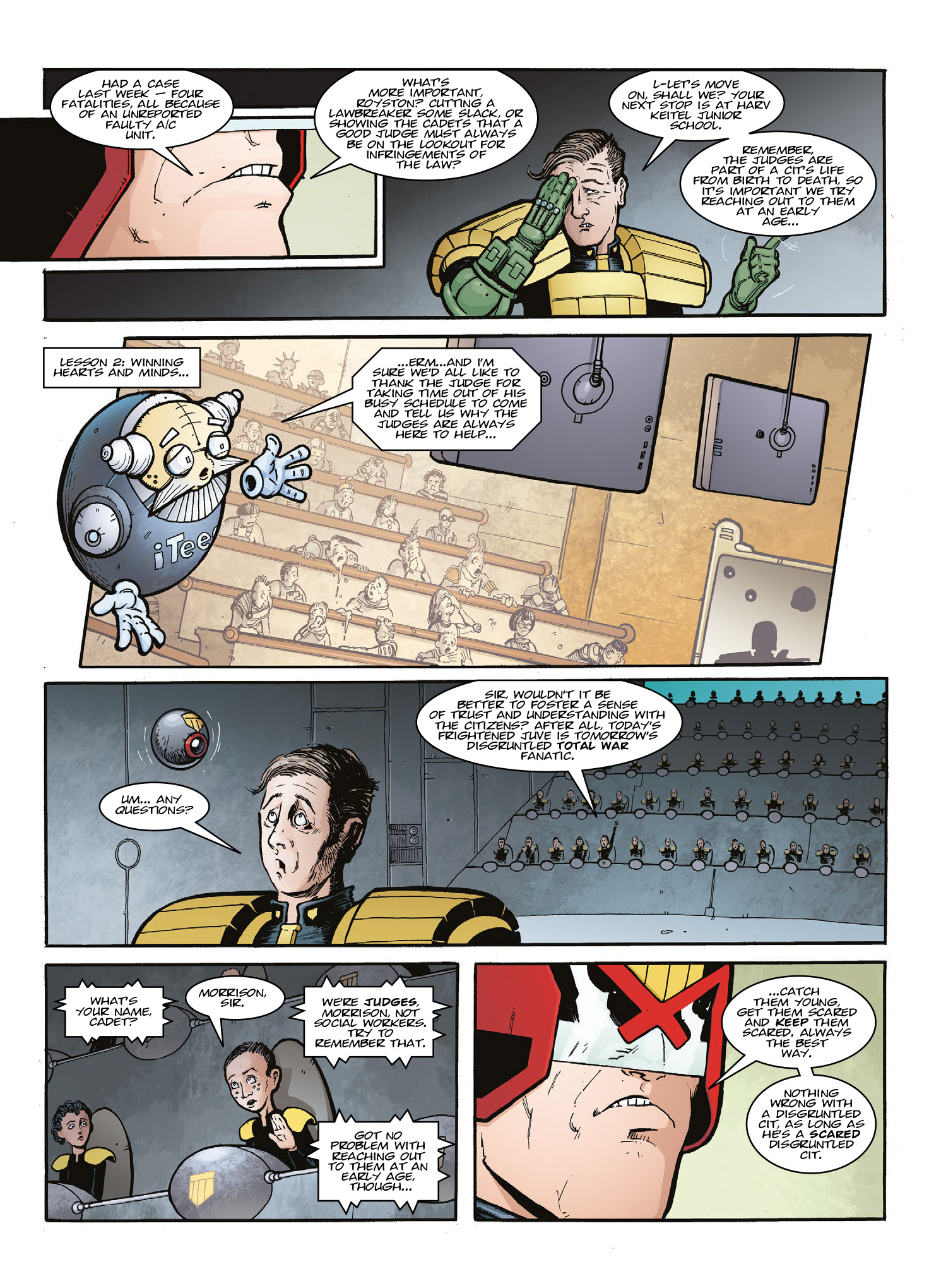 Judge Dredd Megazine (2003-) issue 400 - Page 129