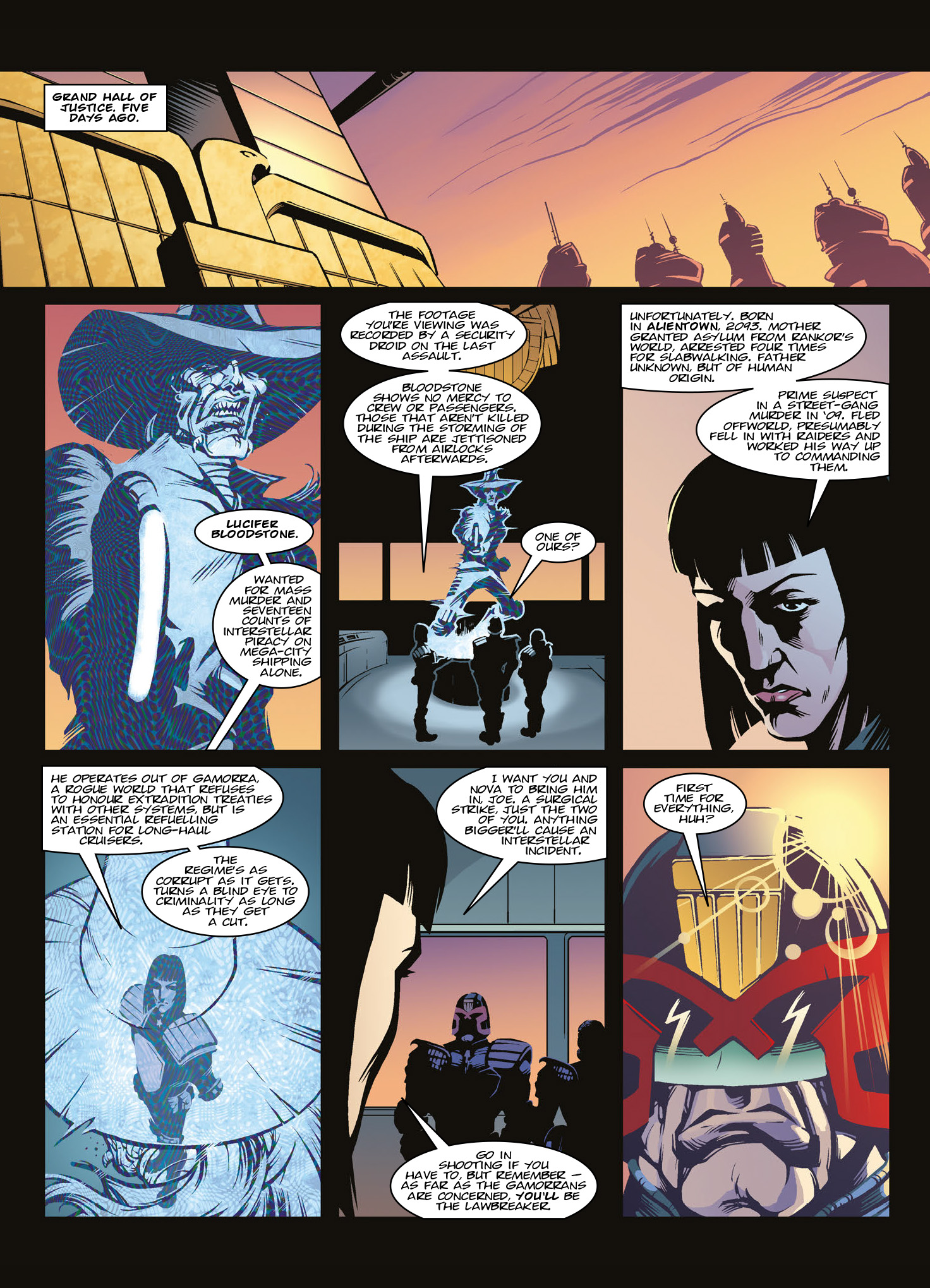 Judge Dredd Megazine (2003-) issue 400 - Page 147