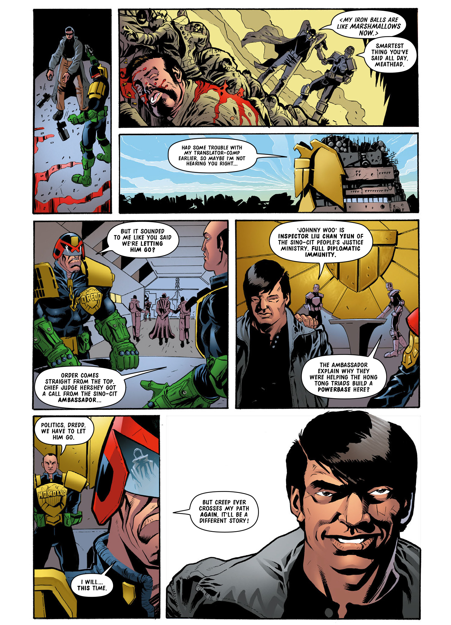 Judge Dredd Megazine (2003-) issue 400 - Page 166