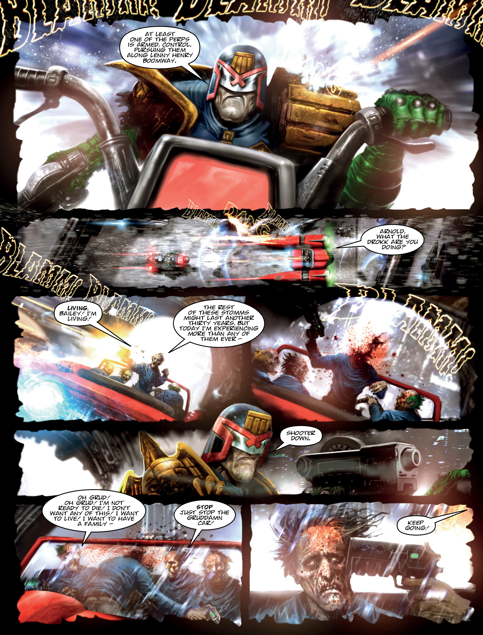 Judge Dredd Megazine (2003-) issue 401 - Page 11