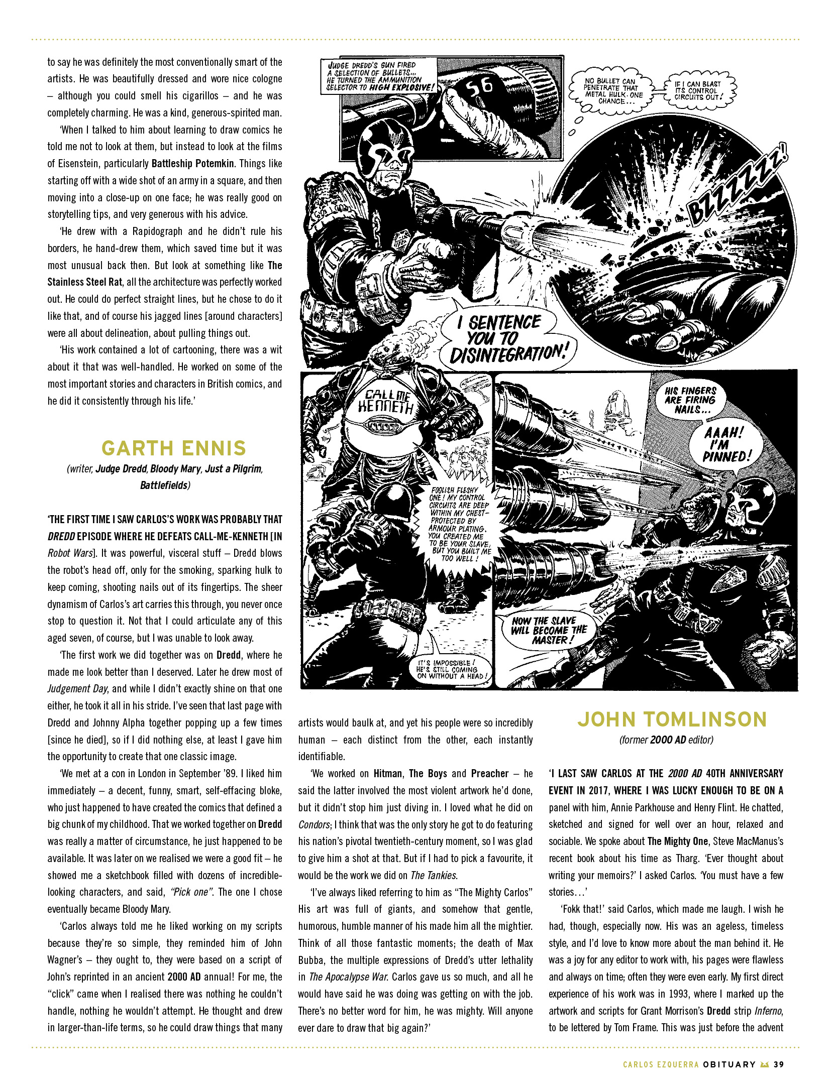 Judge Dredd Megazine (2003-) issue 402 - Page 39