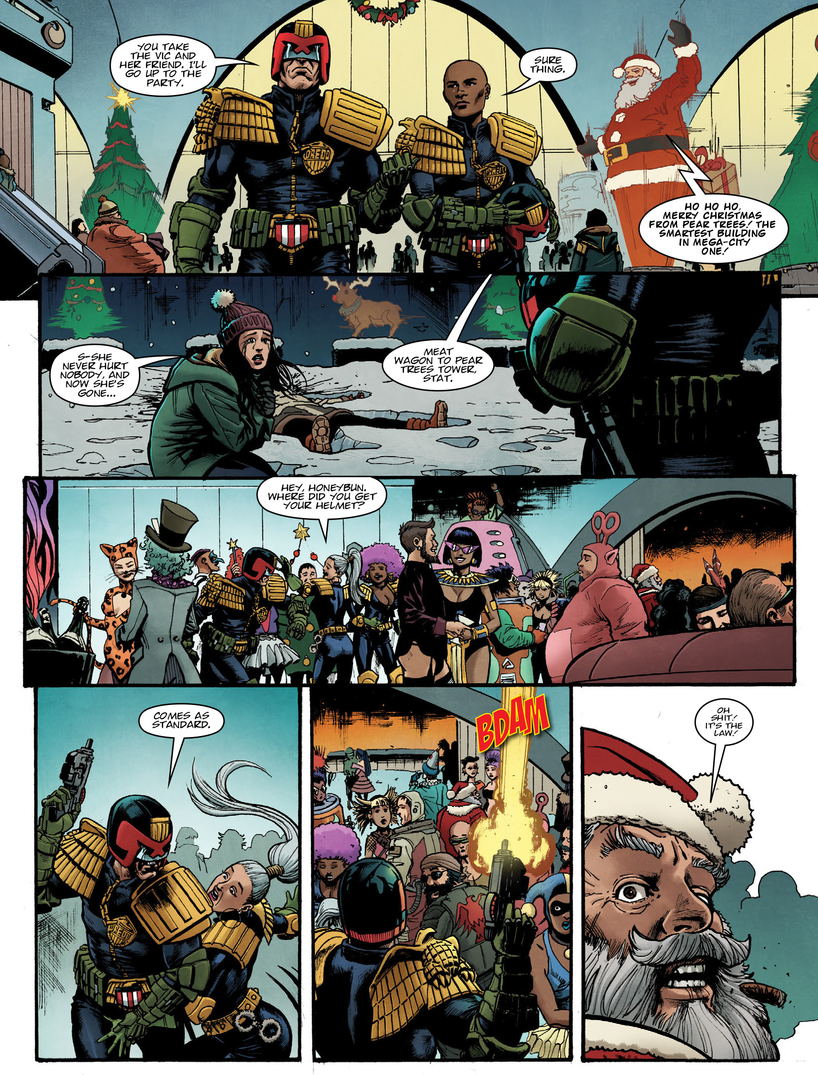 Judge Dredd Megazine (2003-) issue 403 - Page 6