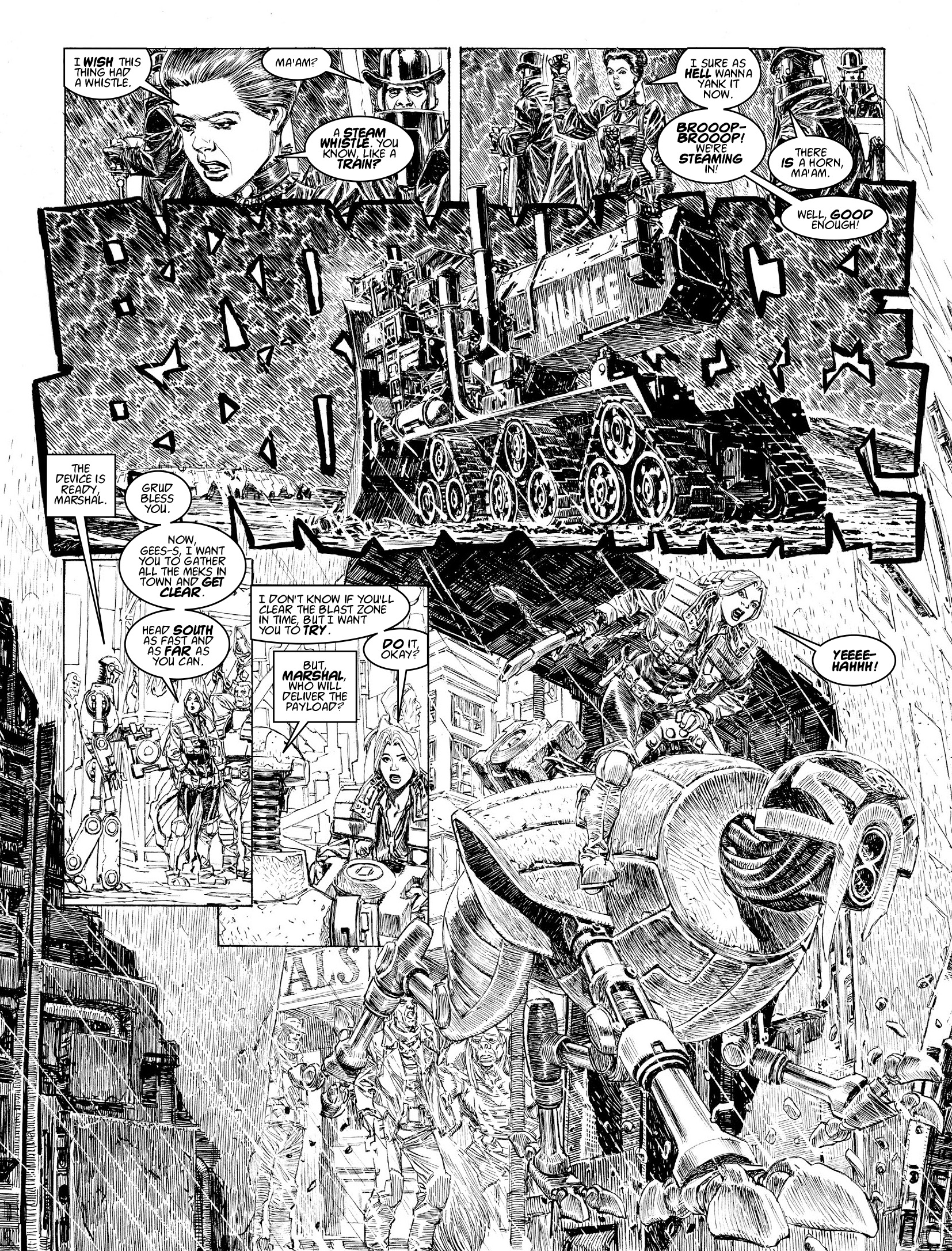 Judge Dredd Megazine (2003-) issue 403 - Page 22