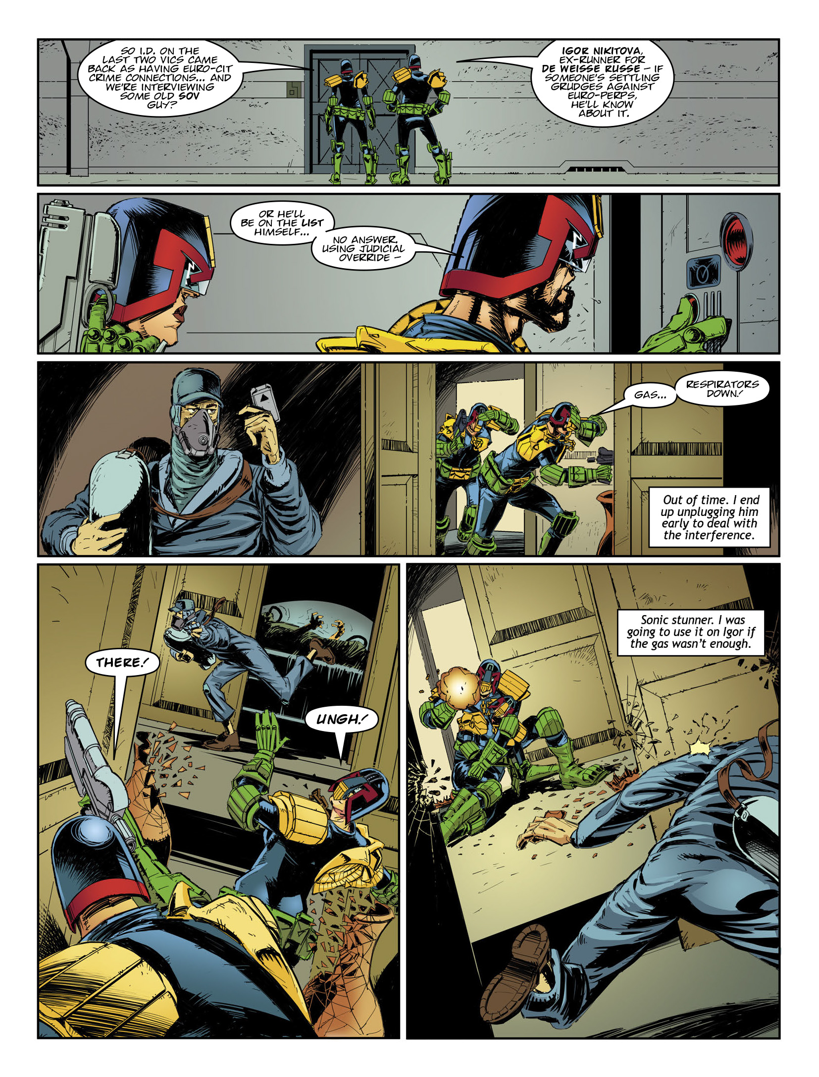 Judge Dredd Megazine (2003-) issue 404 - Page 9