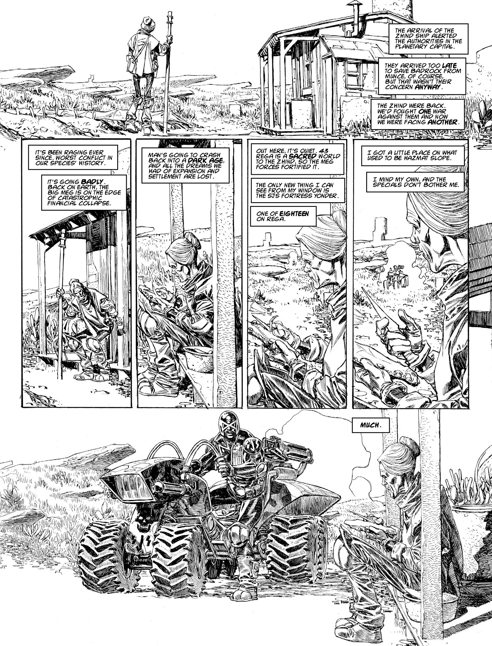 Judge Dredd Megazine (2003-) issue 404 - Page 21