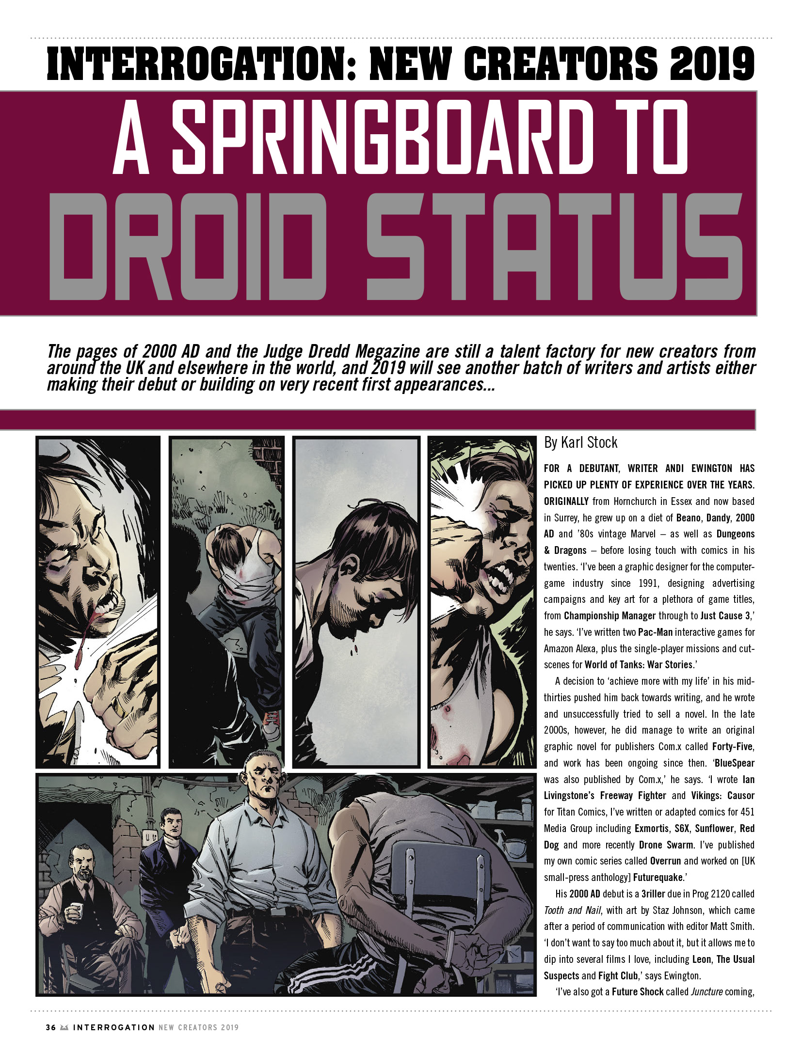 Judge Dredd Megazine (2003-) issue 404 - Page 36