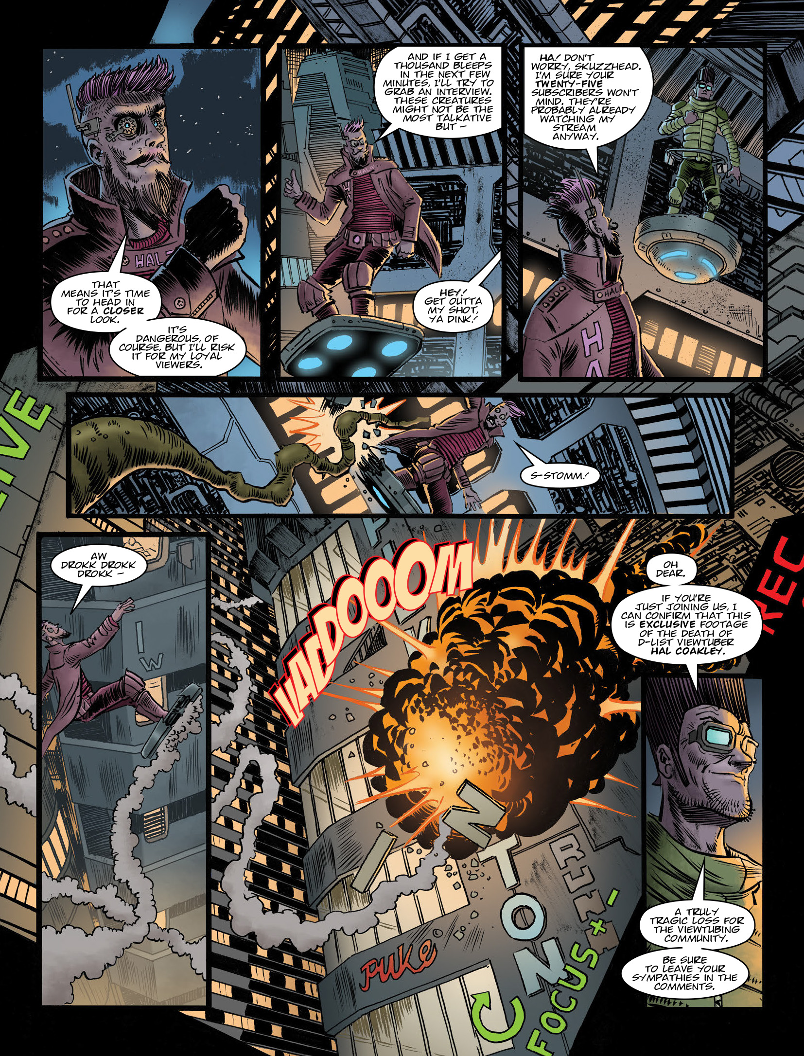 Judge Dredd Megazine (2003-) issue 405 - Page 9