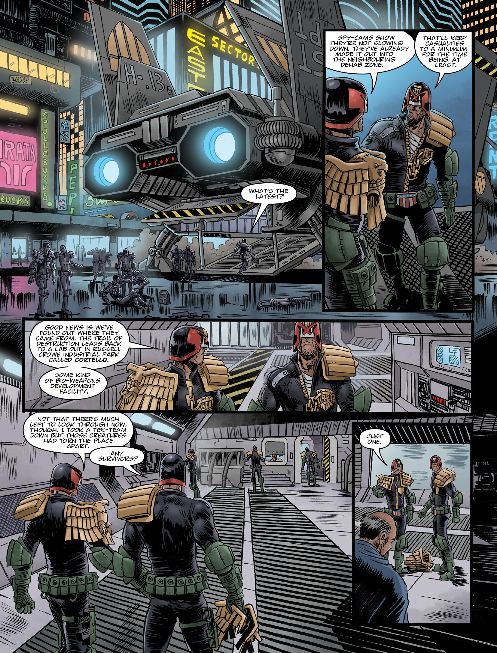 Judge Dredd Megazine (2003-) issue 405 - Page 10