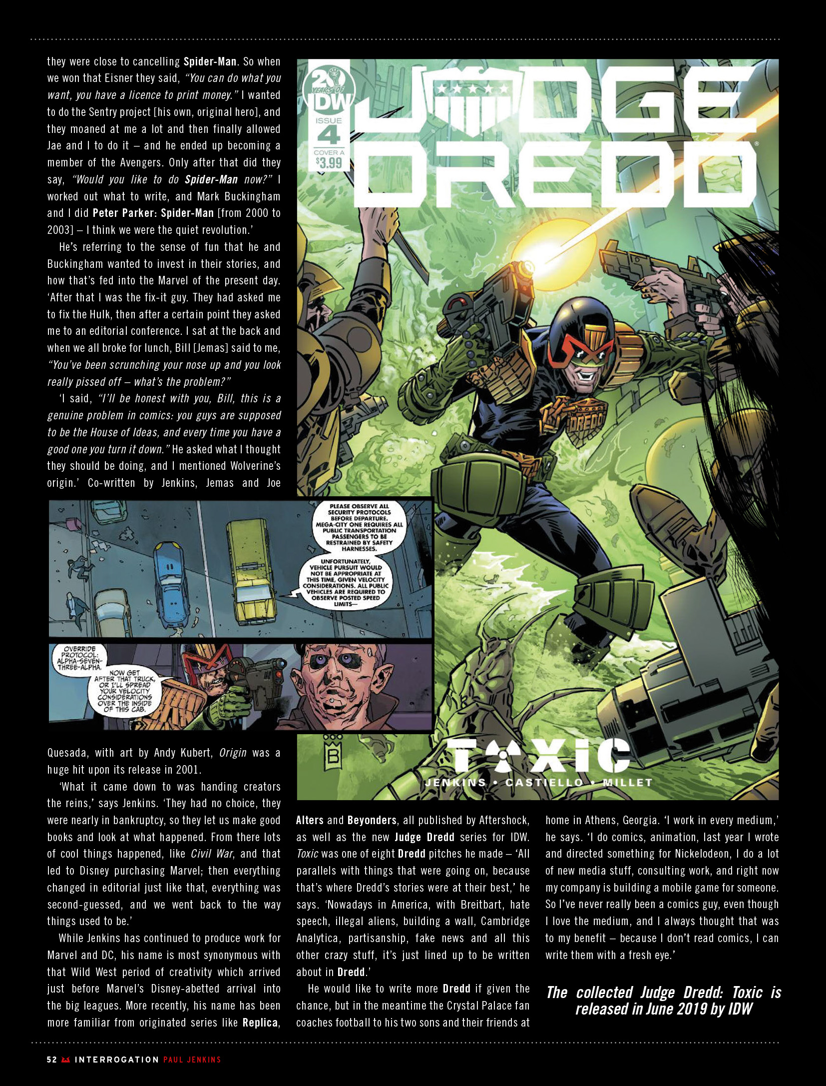 Judge Dredd Megazine (2003-) issue 405 - Page 52