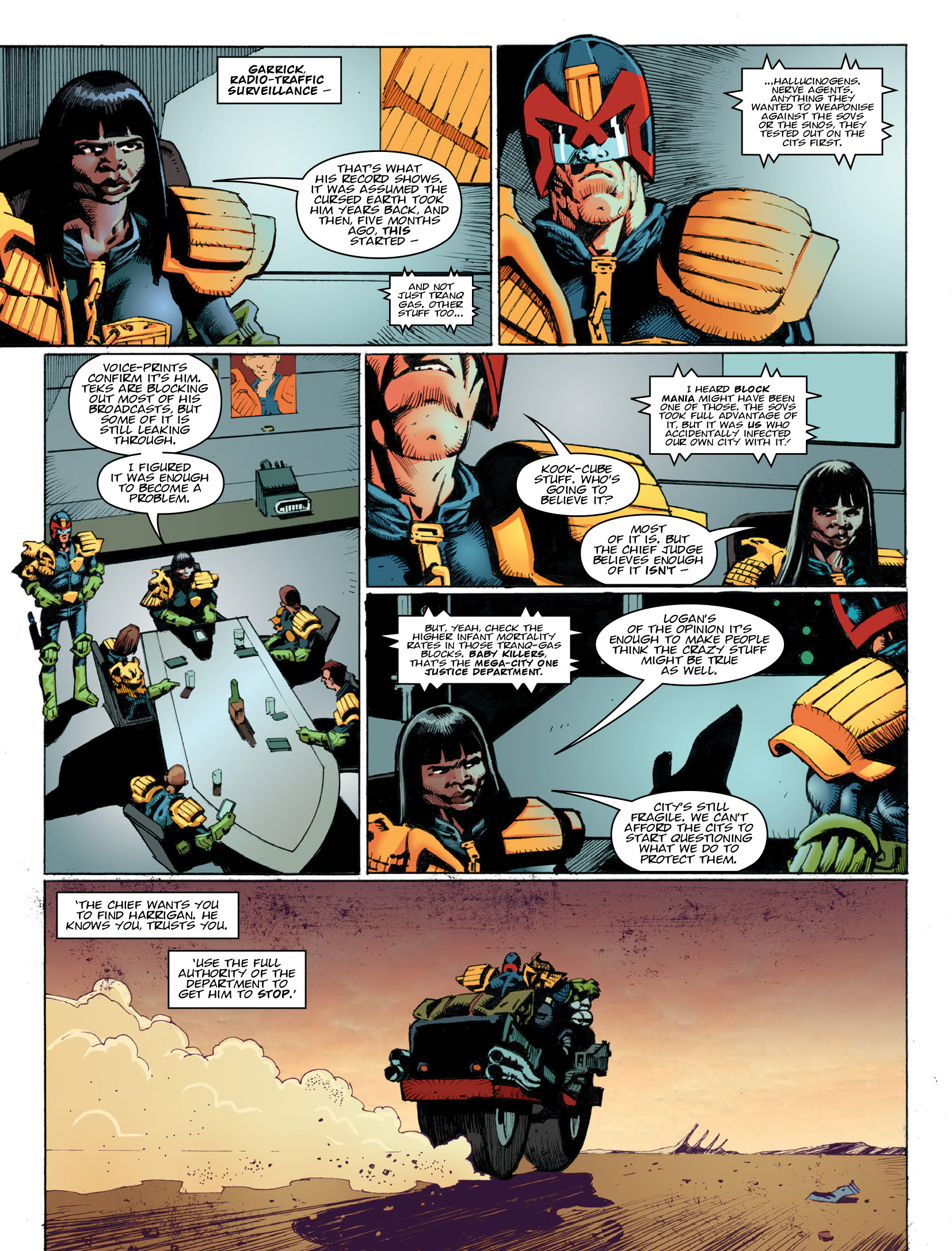 Judge Dredd Megazine (2003-) issue 407 - Page 6