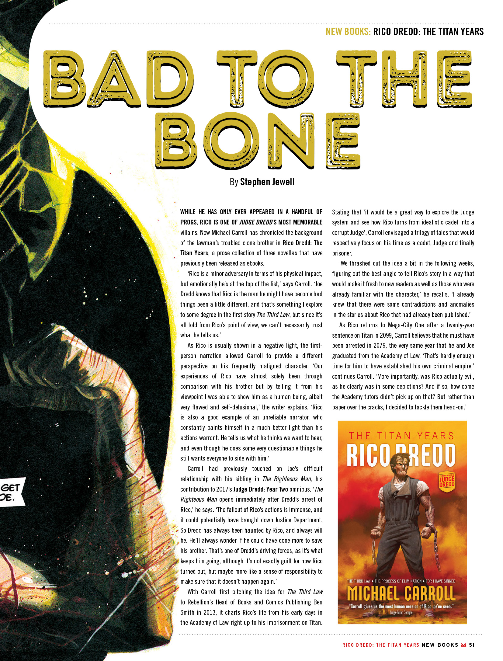 Judge Dredd Megazine (2003-) issue 407 - Page 51