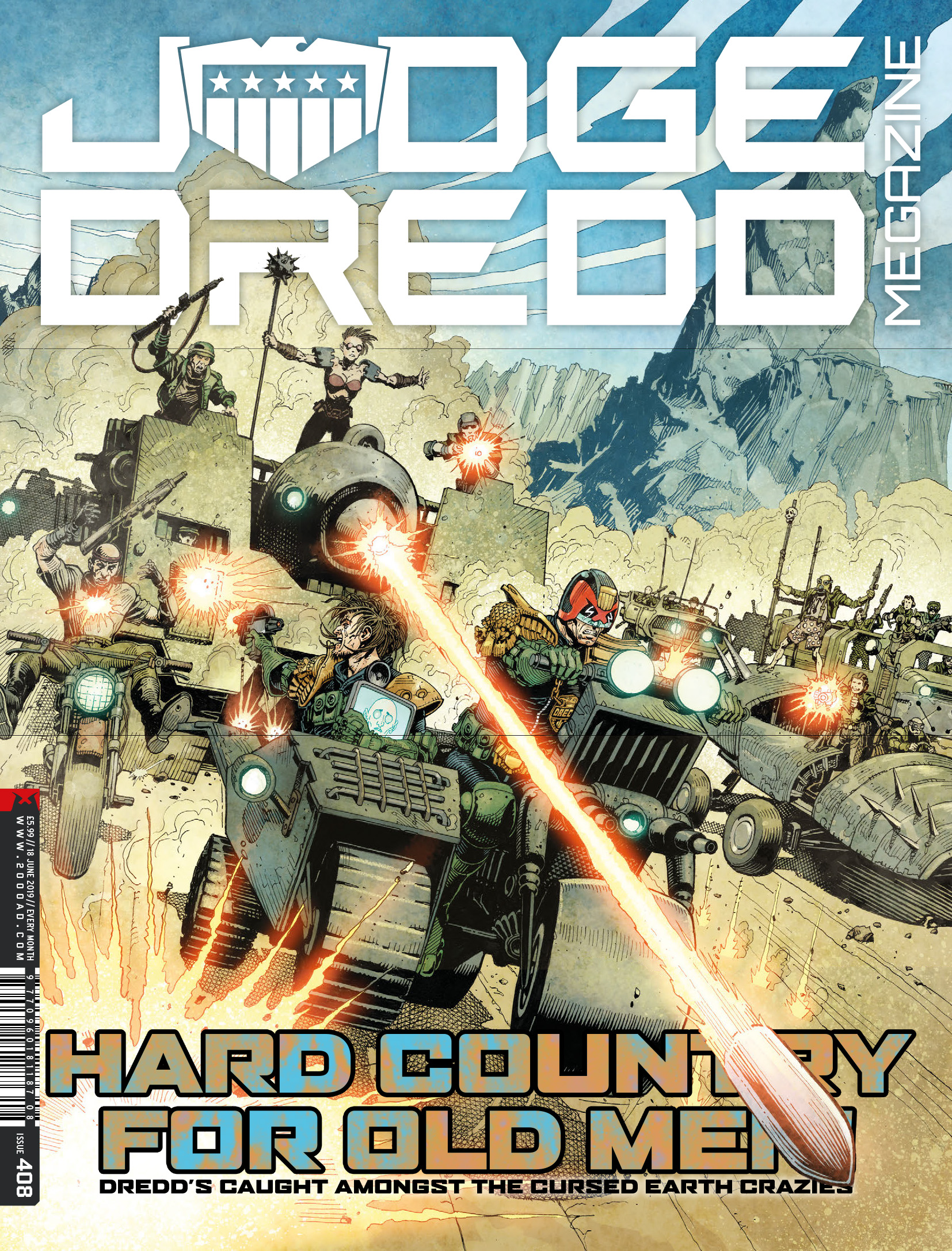 Judge Dredd Megazine (2003-) issue 408 - Page 1