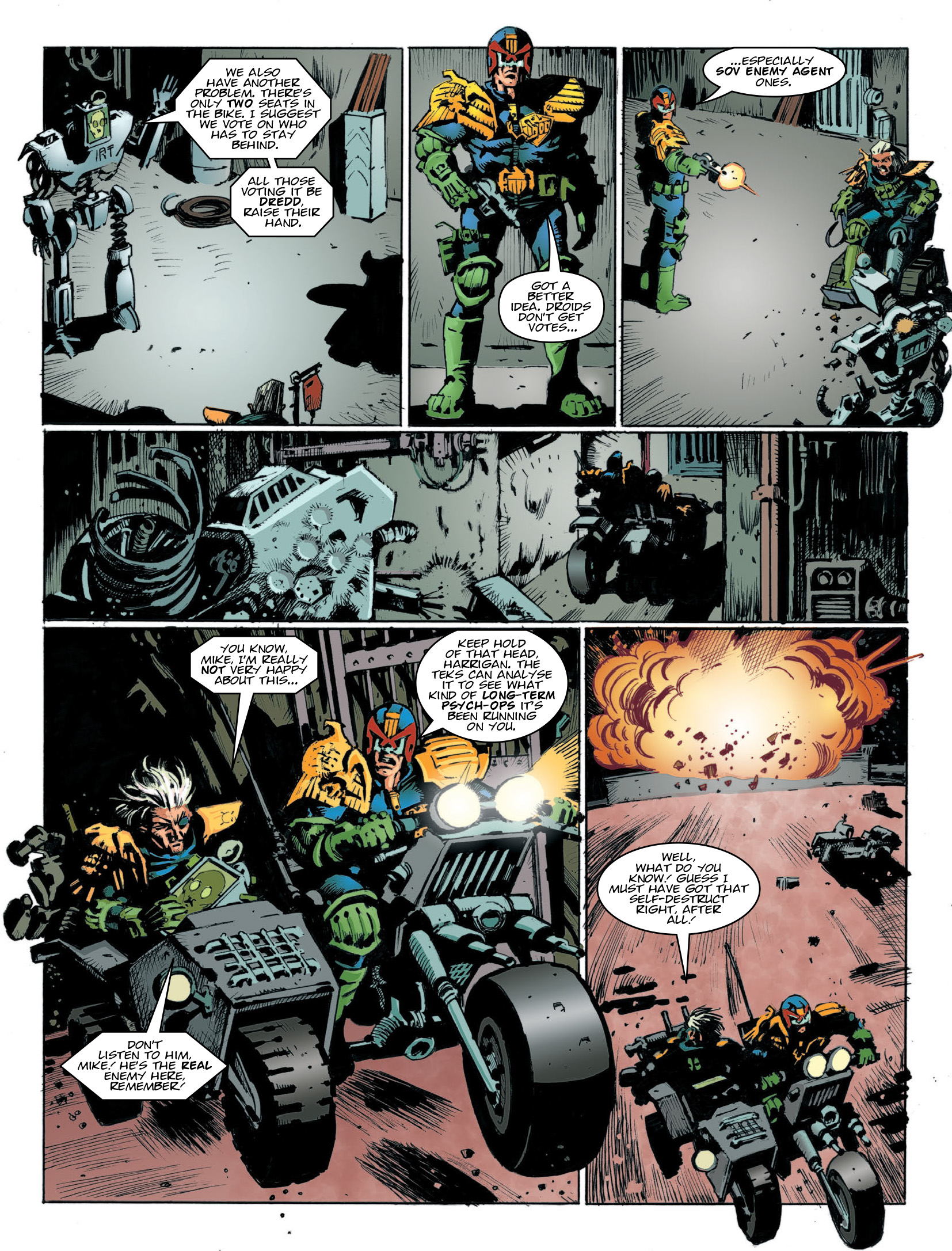 Judge Dredd Megazine (2003-) issue 408 - Page 9