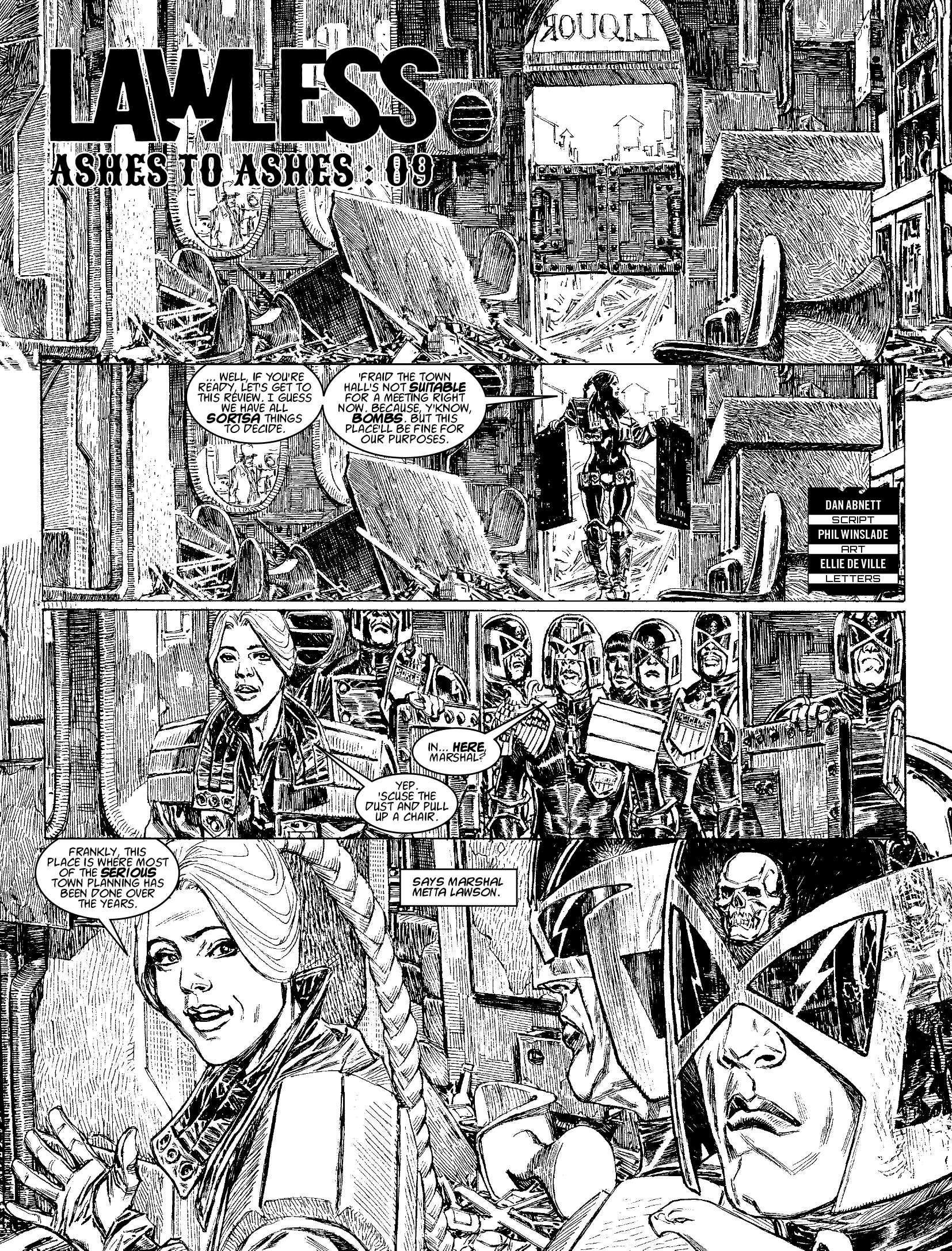 Judge Dredd Megazine (2003-) issue 408 - Page 17