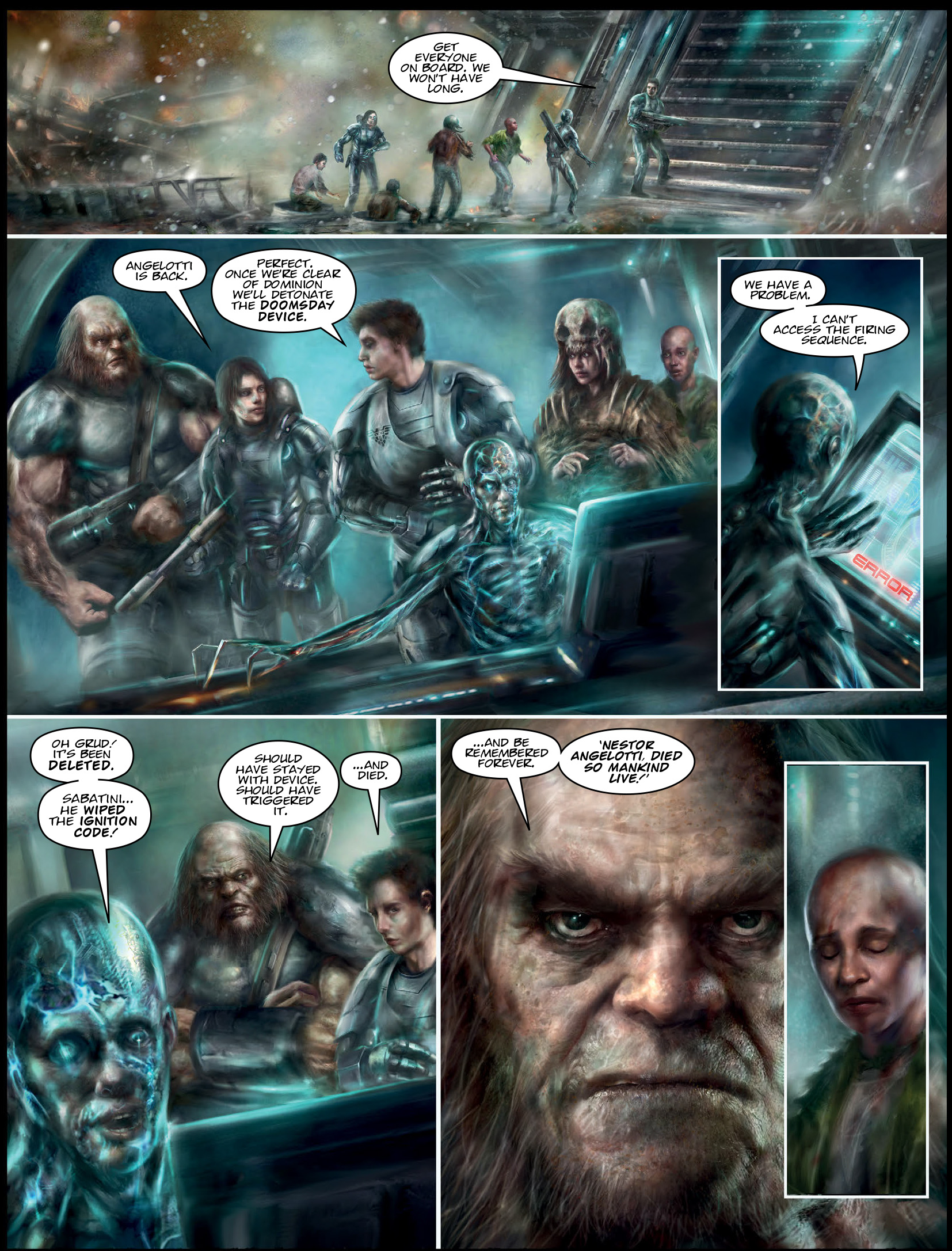 Judge Dredd Megazine (2003-) issue 408 - Page 61