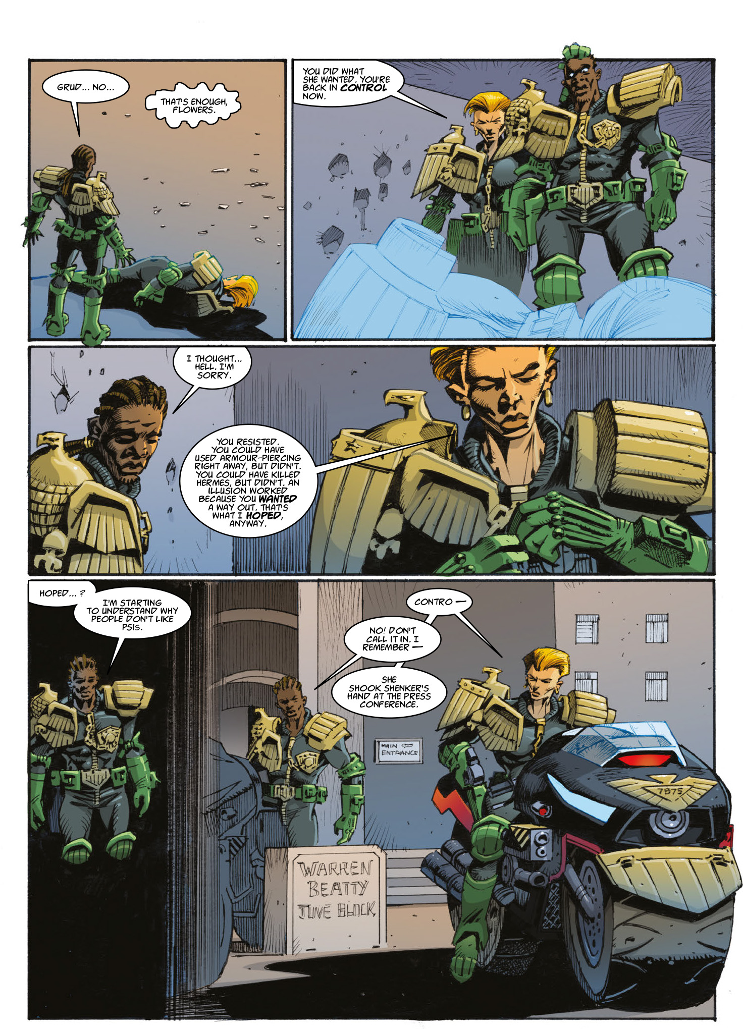 Judge Dredd Megazine (2003-) issue 410 - Page 101