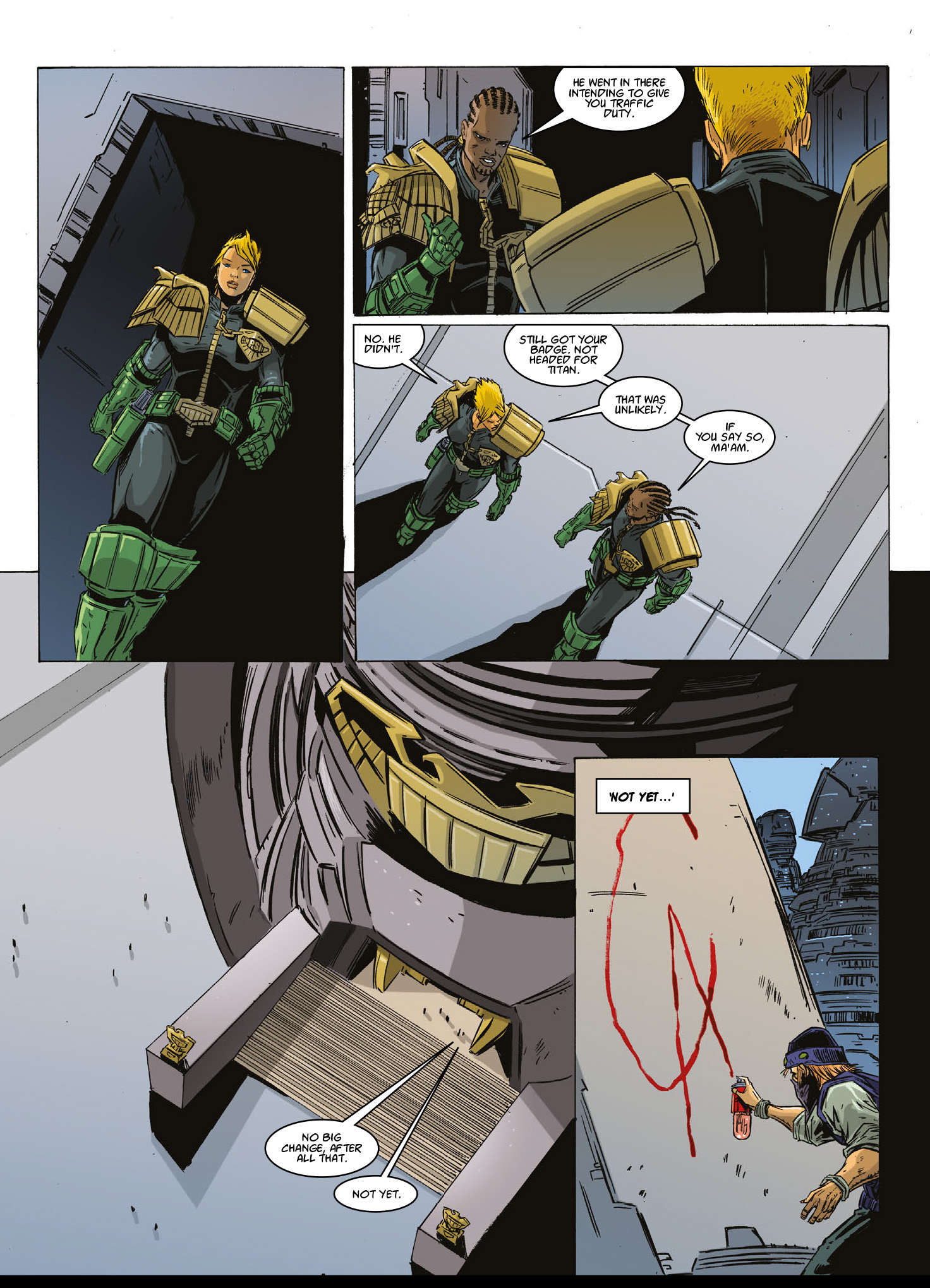 Judge Dredd Megazine (2003-) issue 410 - Page 109