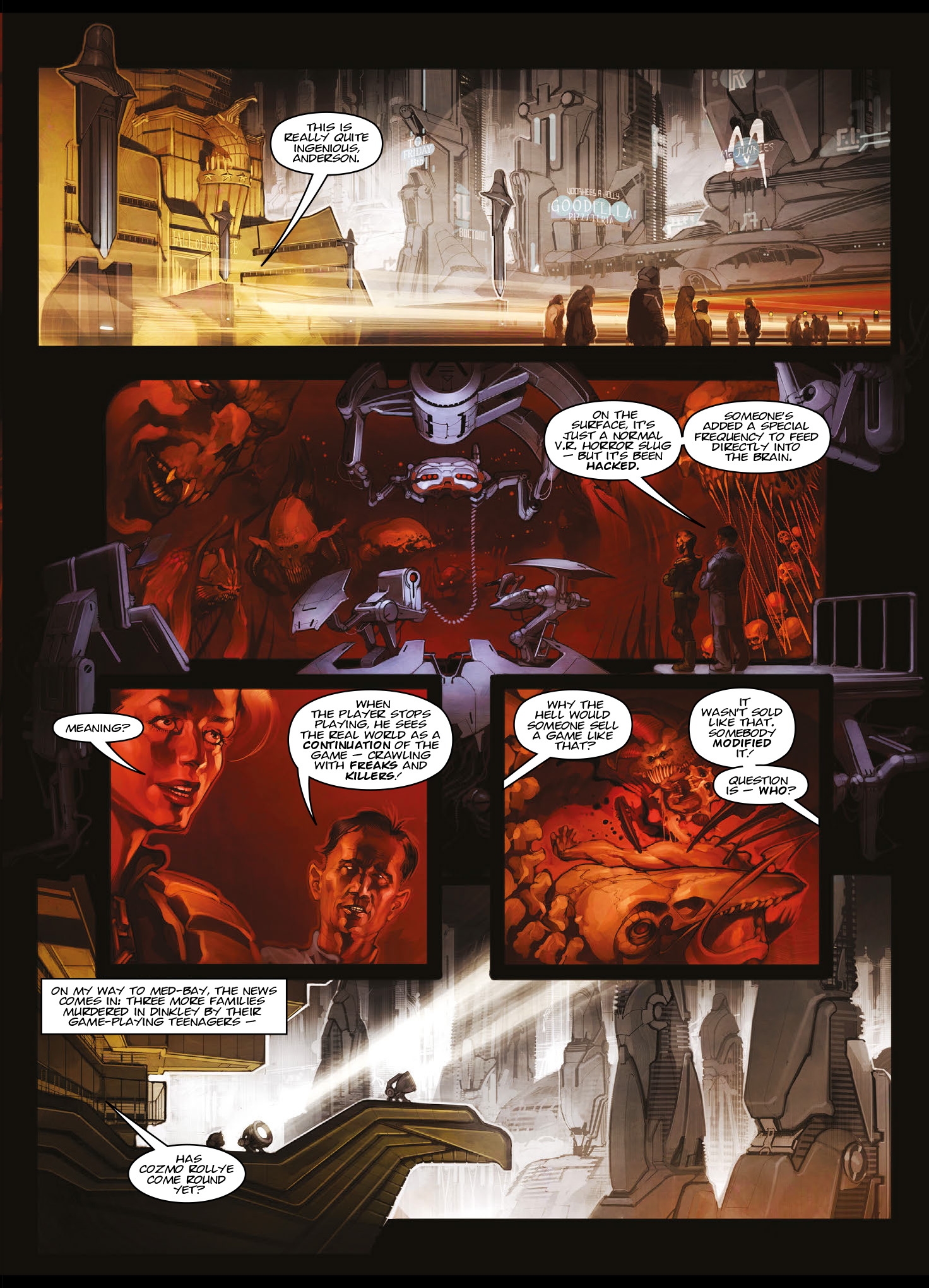 Judge Dredd Megazine (2003-) issue 410 - Page 121