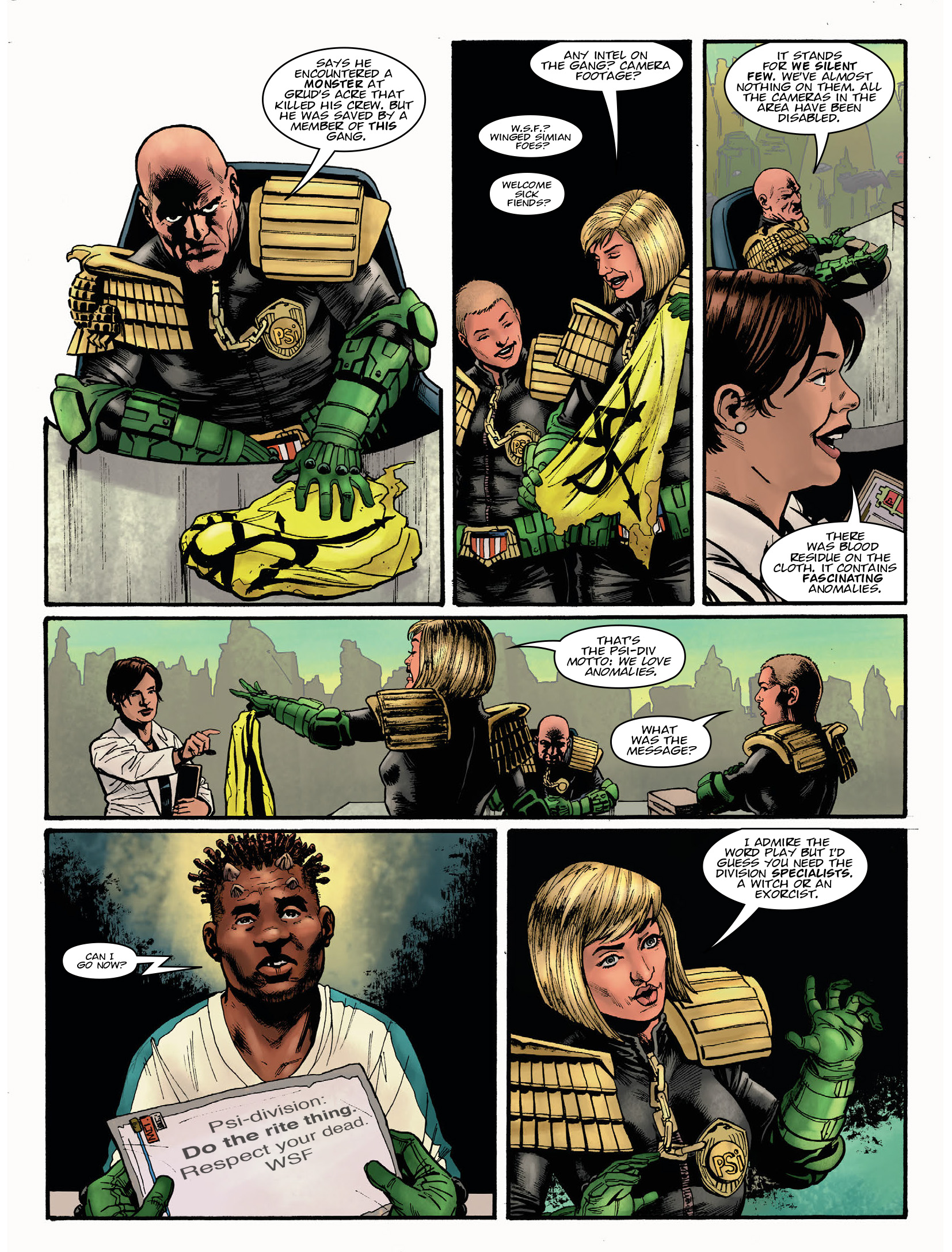 Judge Dredd Megazine (2003-) issue 410 - Page 58