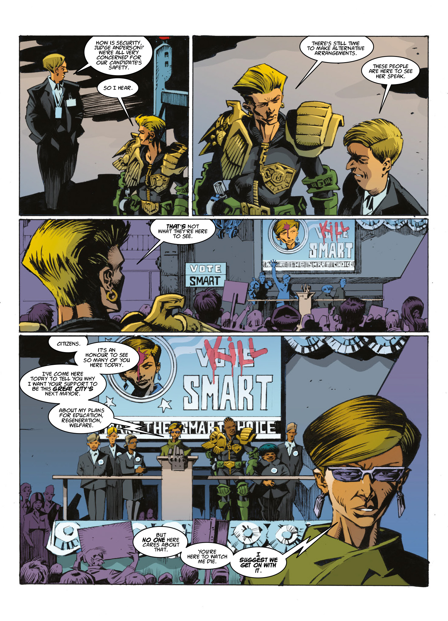 Judge Dredd Megazine (2003-) issue 410 - Page 71