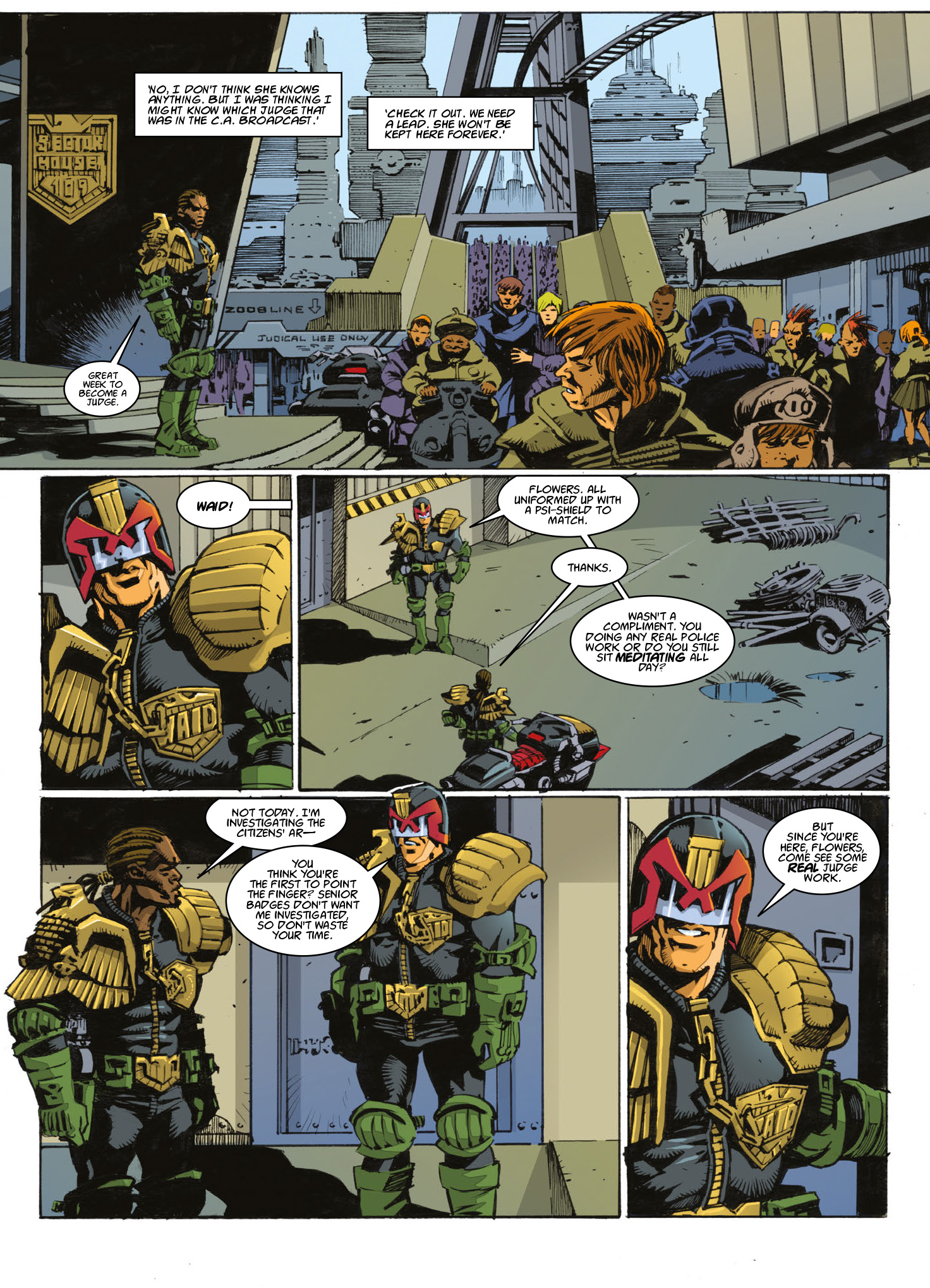 Judge Dredd Megazine (2003-) issue 410 - Page 76